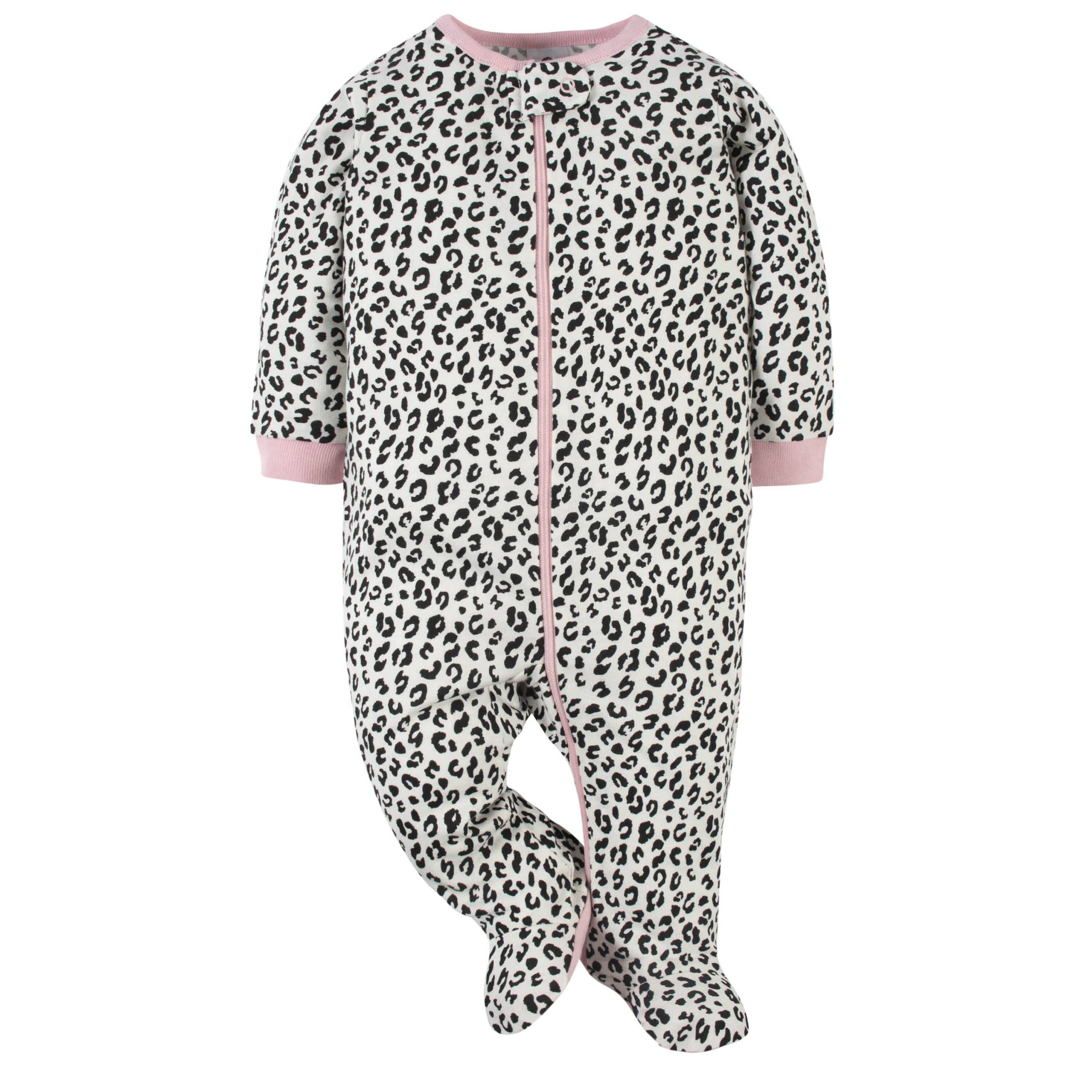 2-Pack Baby Girls Leopard Sleep 'N Plays - Image 5