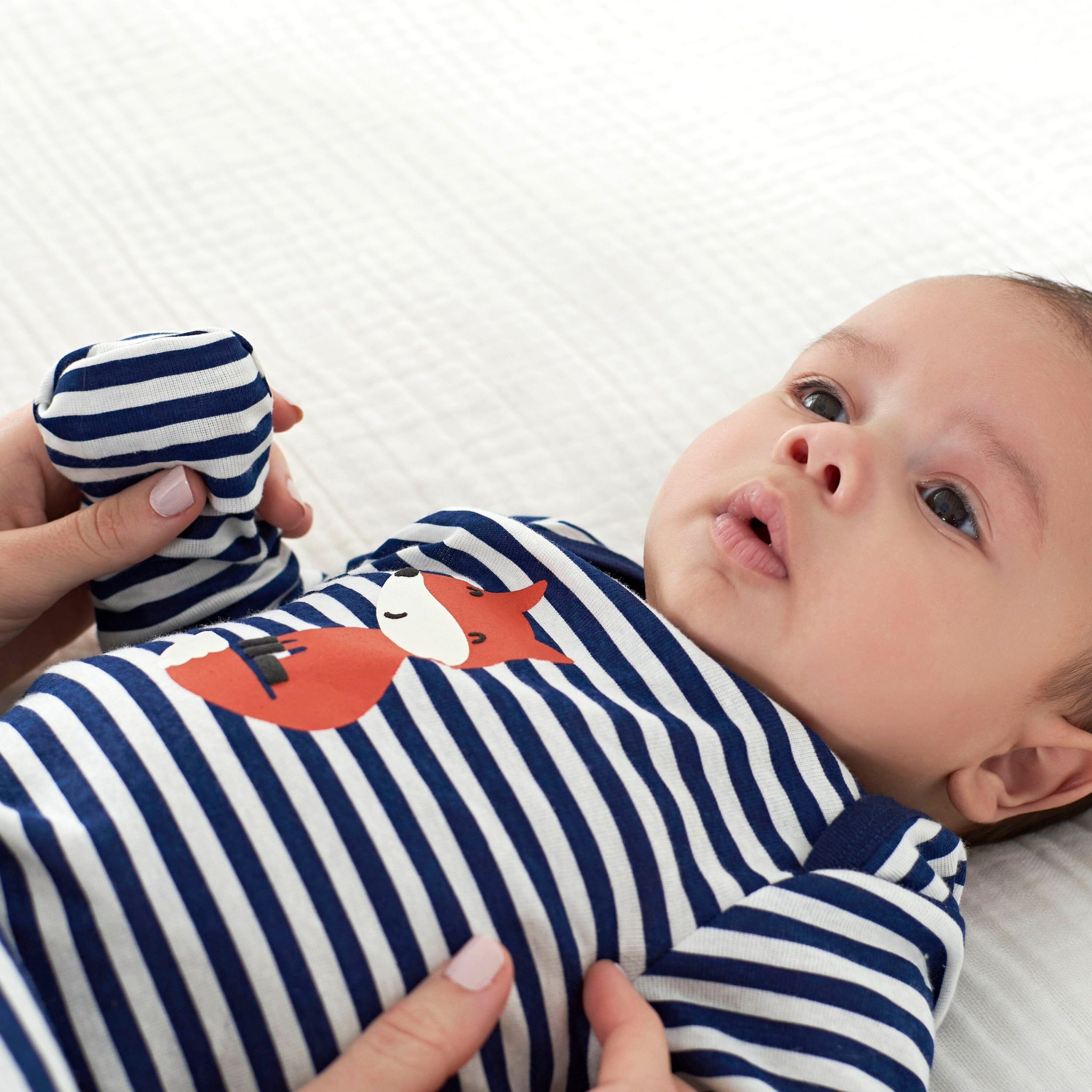 2-Pack Baby Boys Fox Gowns - Image 2
