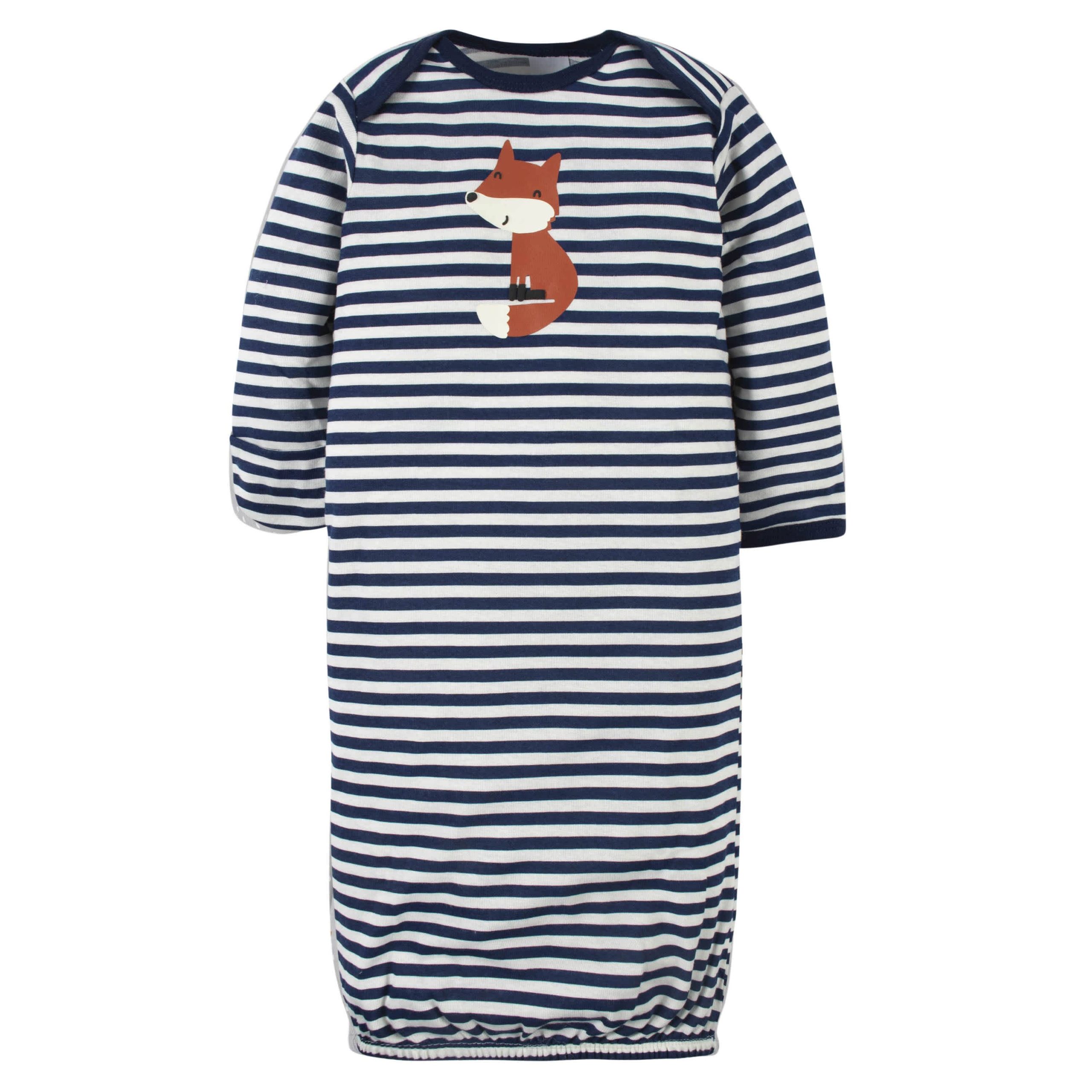2-Pack Baby Boys Fox Gowns - Image 3
