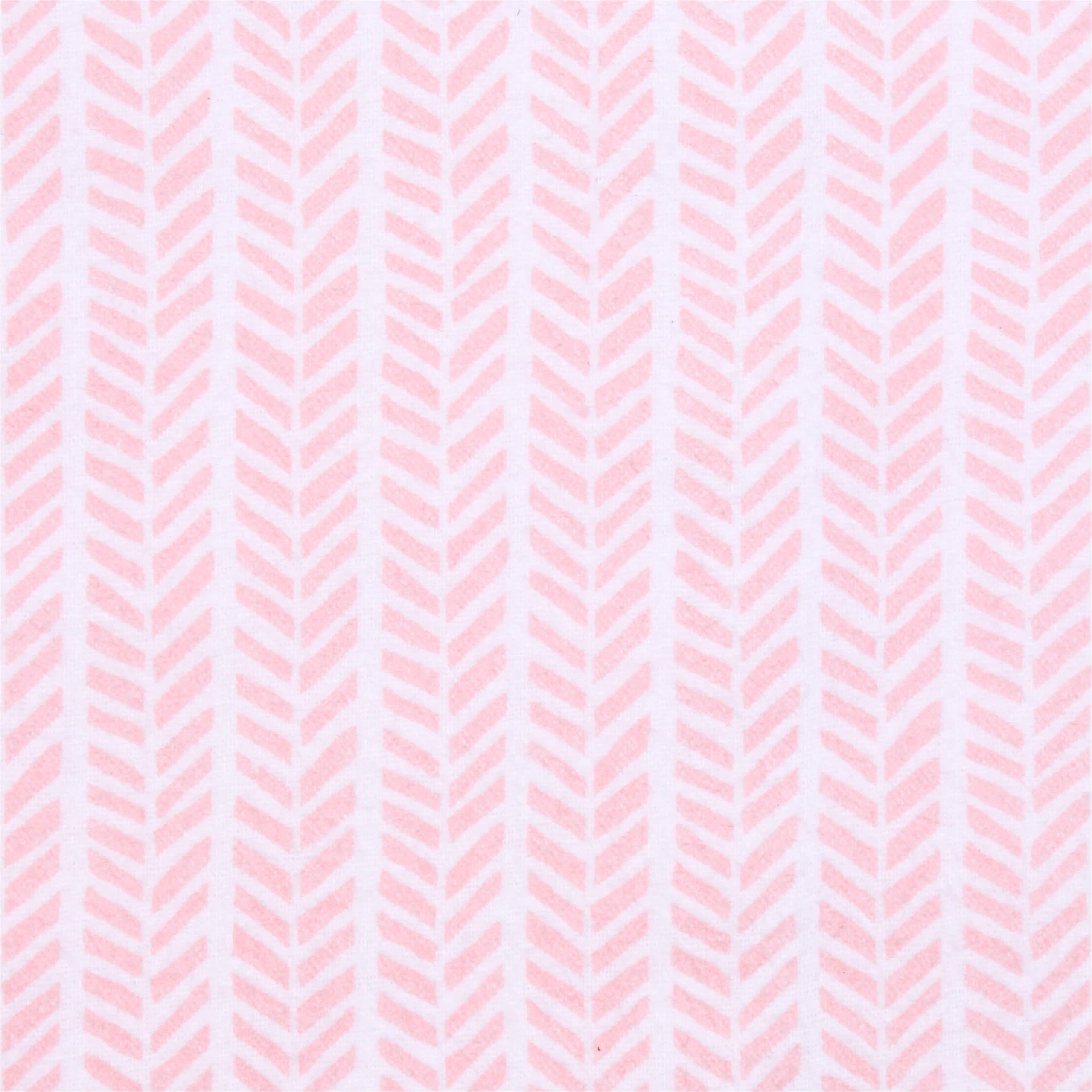 5-Pack Baby Girls Elephants Flannel Receiving Blankets - Image 3