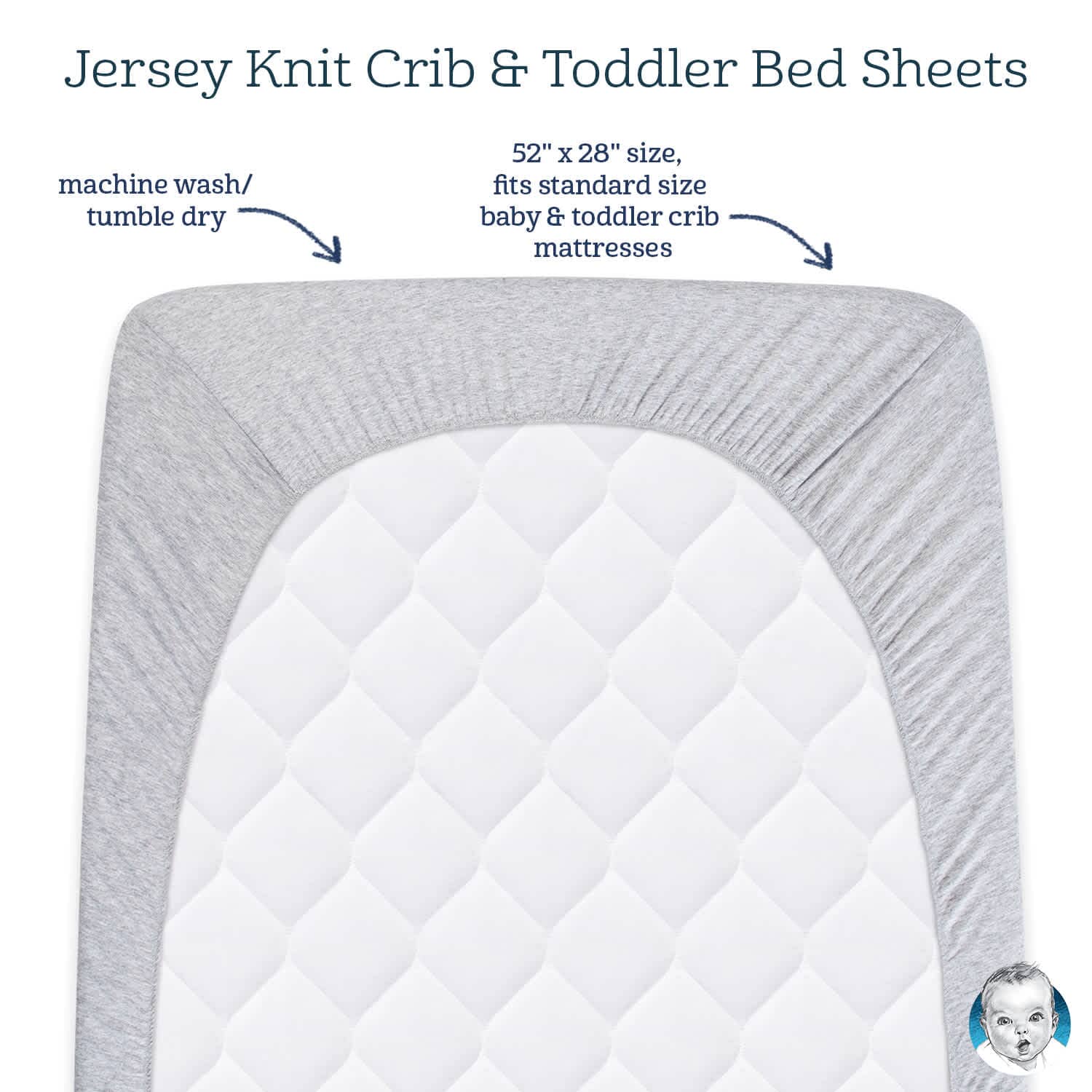 Girls Foxes Fitted Crib Sheet - Image 2