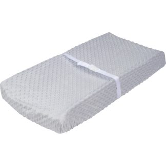 Baby Neutral Light Grey Dotted Changing Pad Cover