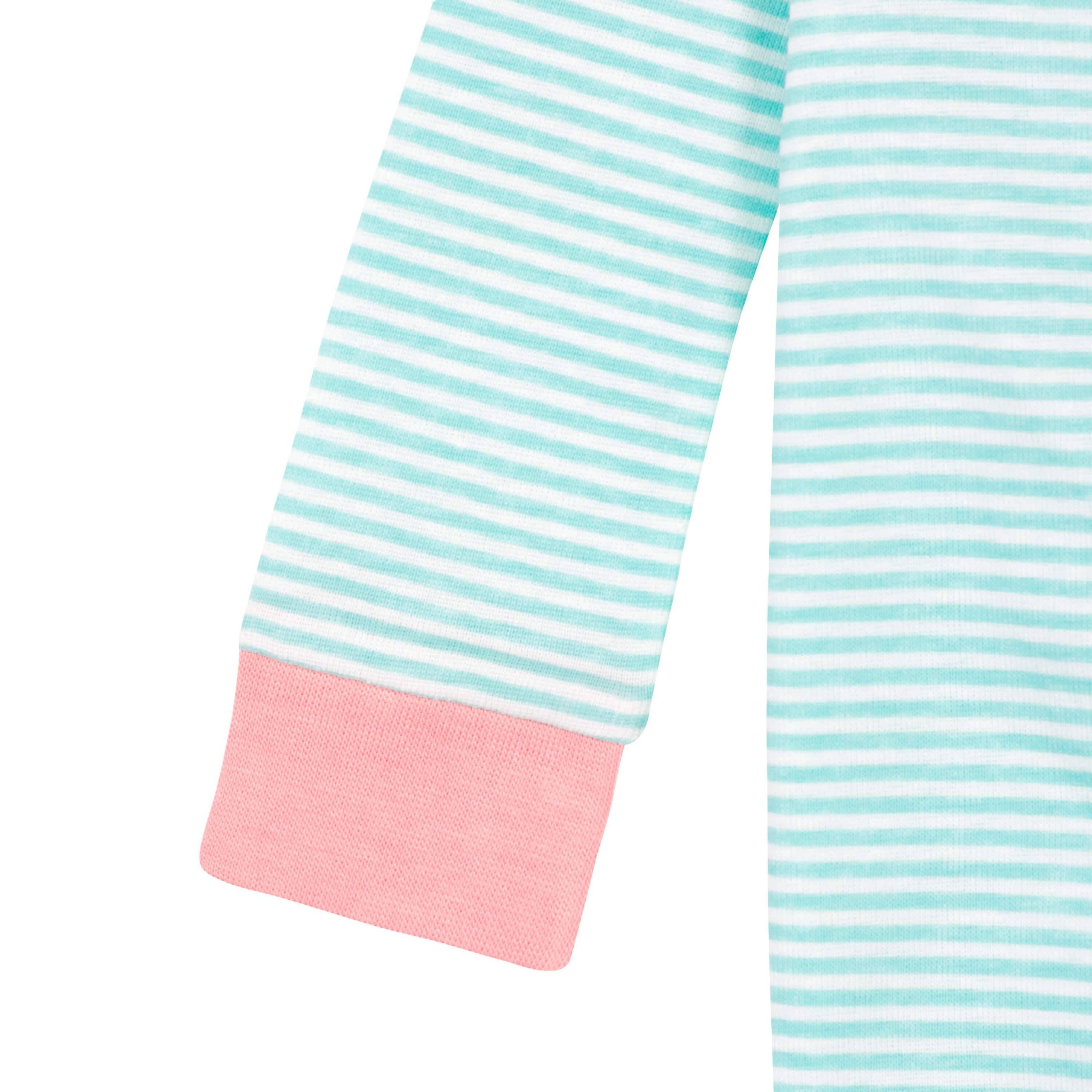 4-Pack Baby & Toddler Girls Llamas & Love Snug Fit Footed Cotton Pajamas - Image 15