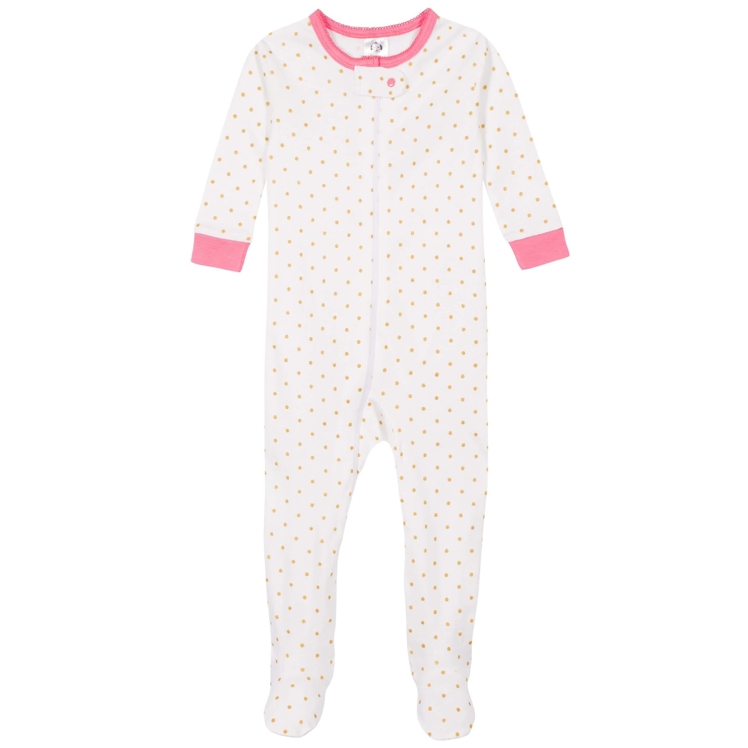 2-Pack Baby & Toddler Girls Dreams Snug Fit Footed Cotton Pajamas - Image 6