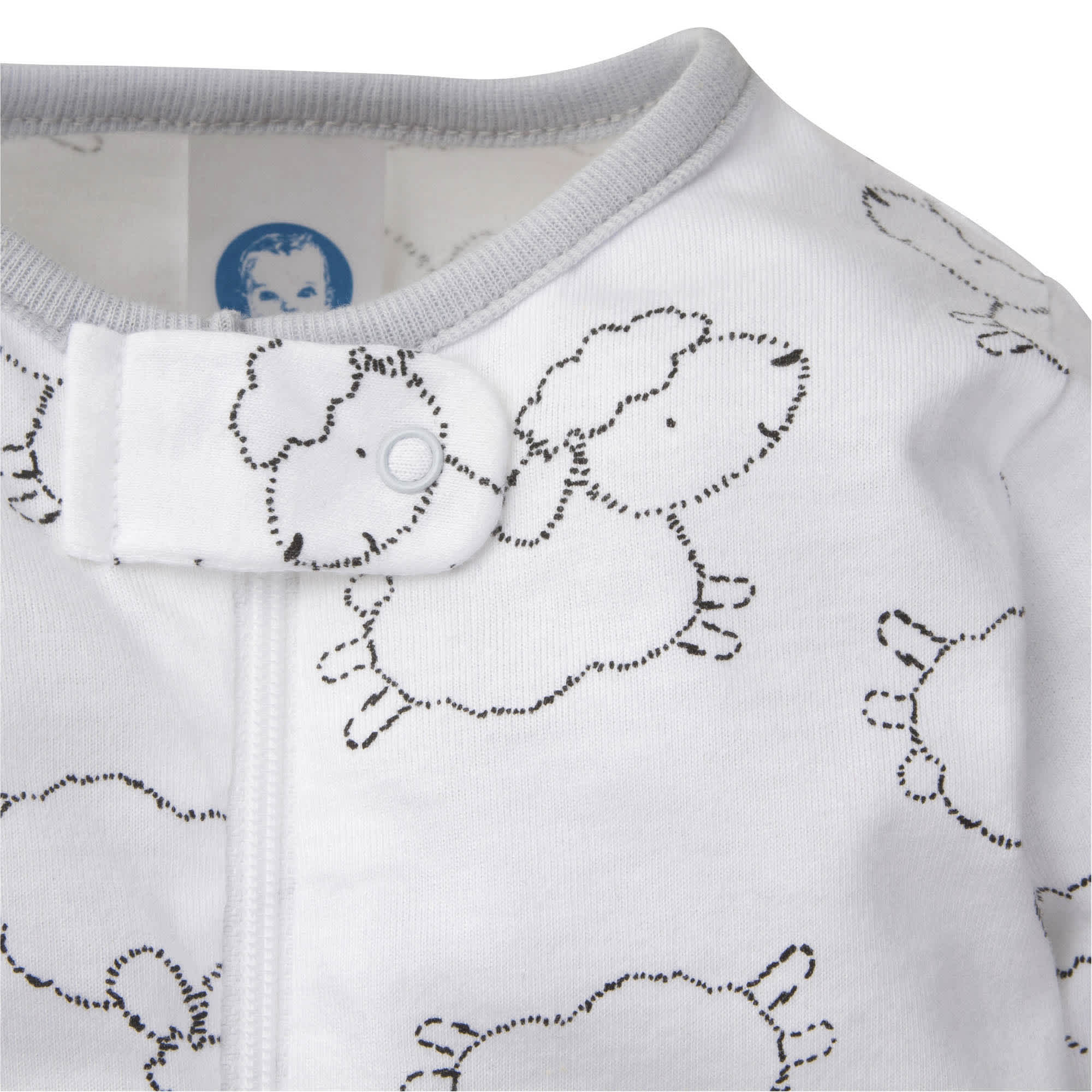 Gerber® 4-Pack Baby Neutral Lamb & Sheep Sleep 'N Play Bundle - Image 2
