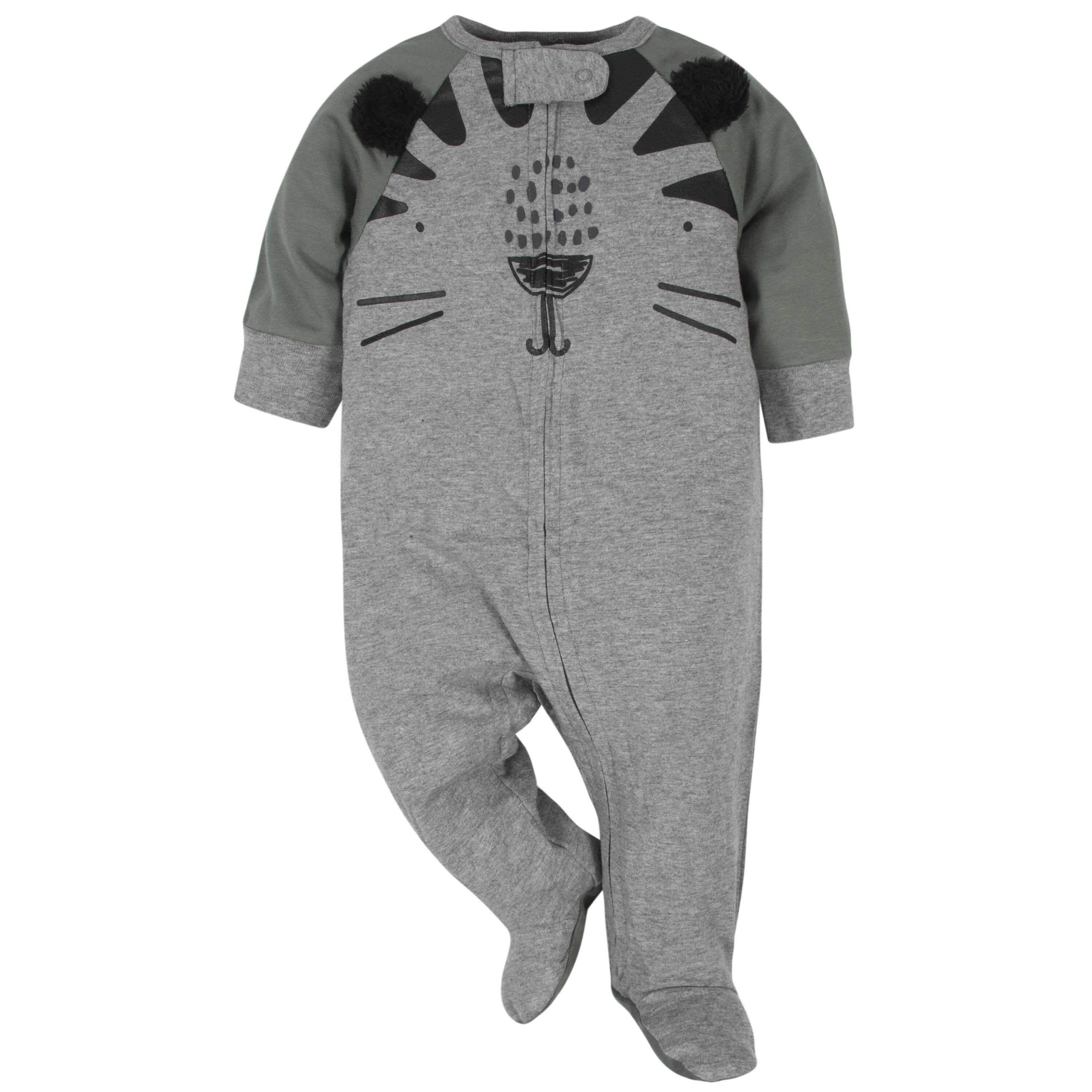 Gerber® 4-Pack Baby Boys Dino & Tiger Sleep 'N Play Bundle - Image 6