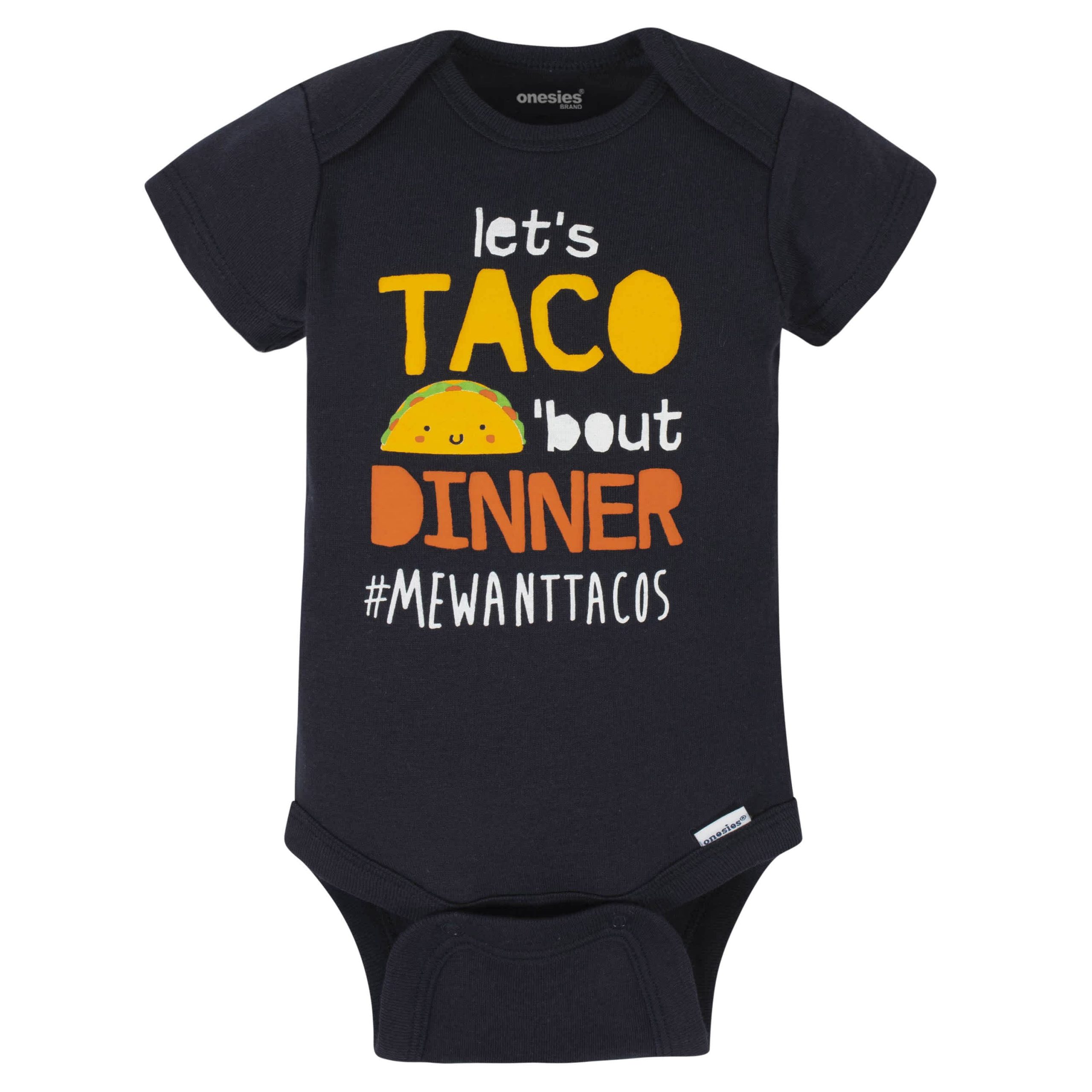 8-Pack Baby Neutral Taco Onesies® Brand Bodysuits - Image 6