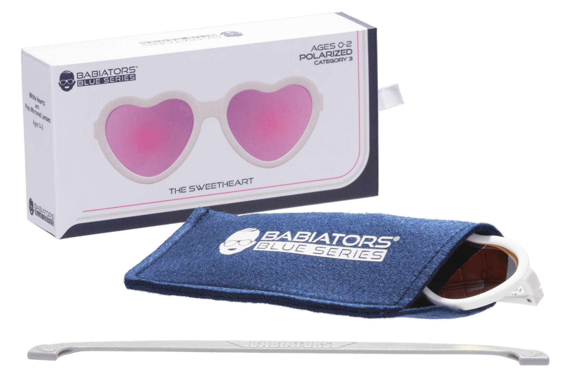 Toddler Girl Sweetheart Sunglasses - Image 3