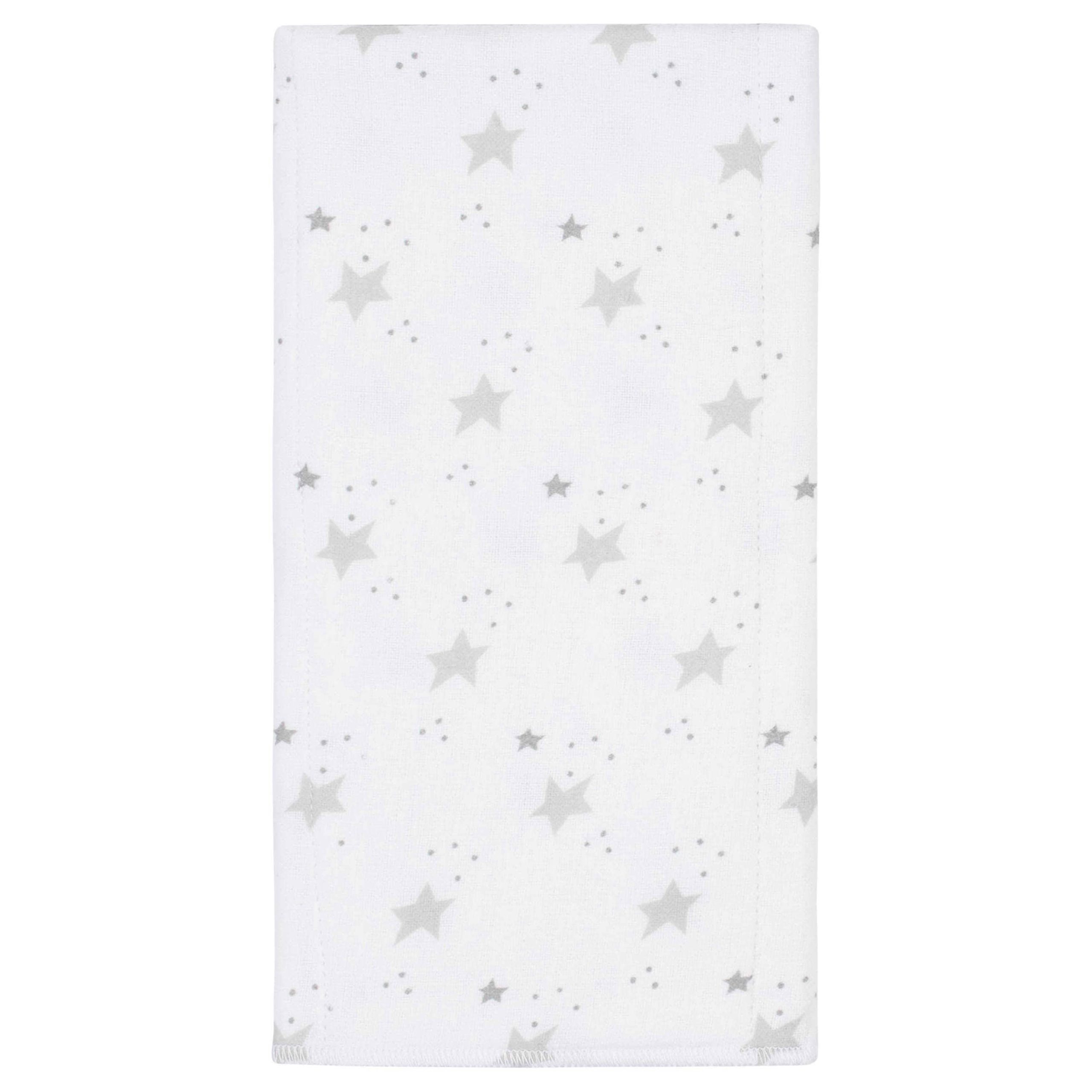8-Pack Baby Neutral Sheep Flannel Burp Cloths - Image 3