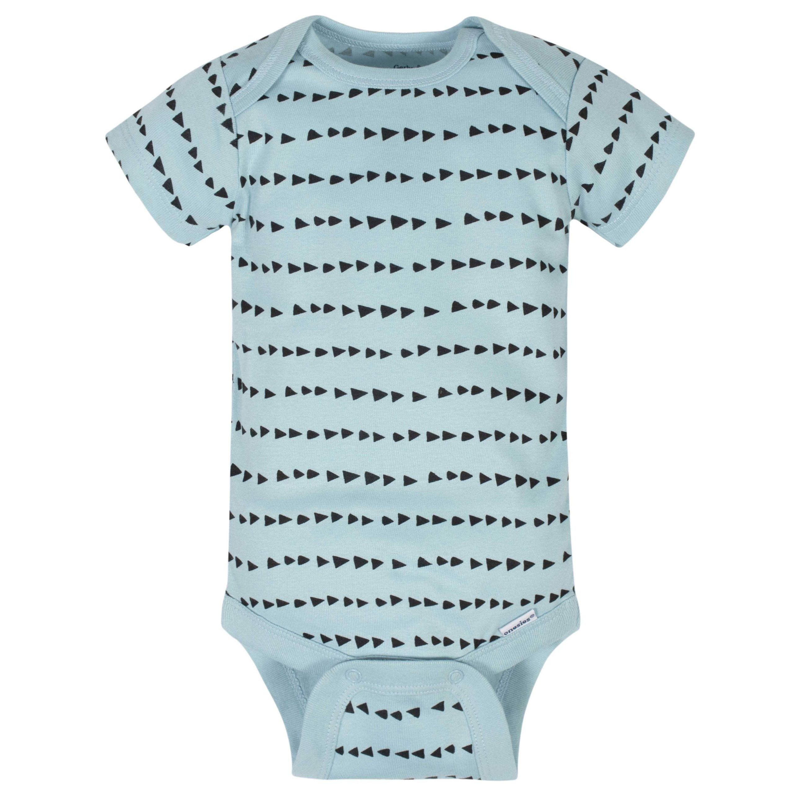 8-Pack Baby Boys Dinosaur Short Sleeve Onesies® Bodysuits - Image 6