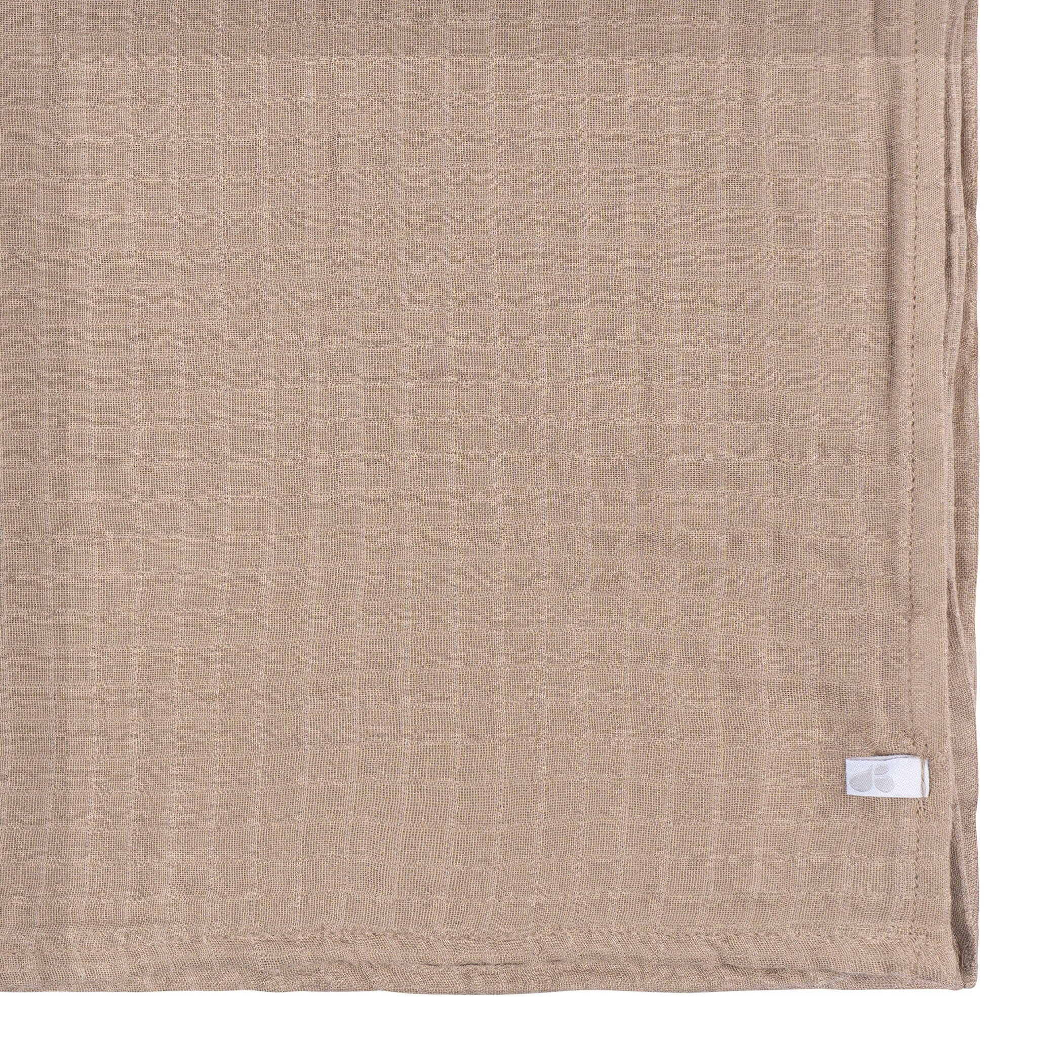 2-Pack Baby Neutral Tan Swaddle Blanket - Image 6