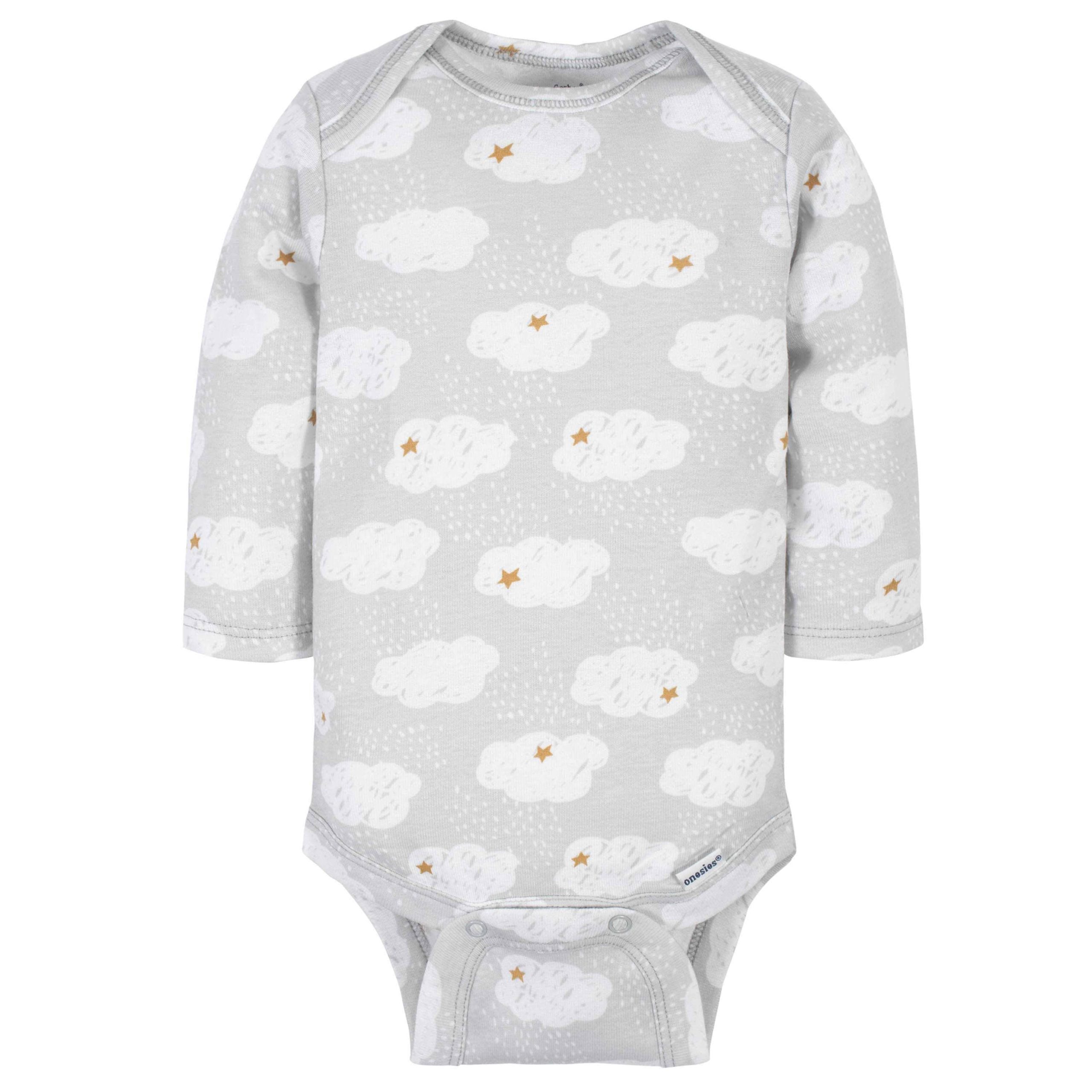 6-Pack Baby Neutral Sheep Long Sleeve Onesies® Bodysuits - Image 3