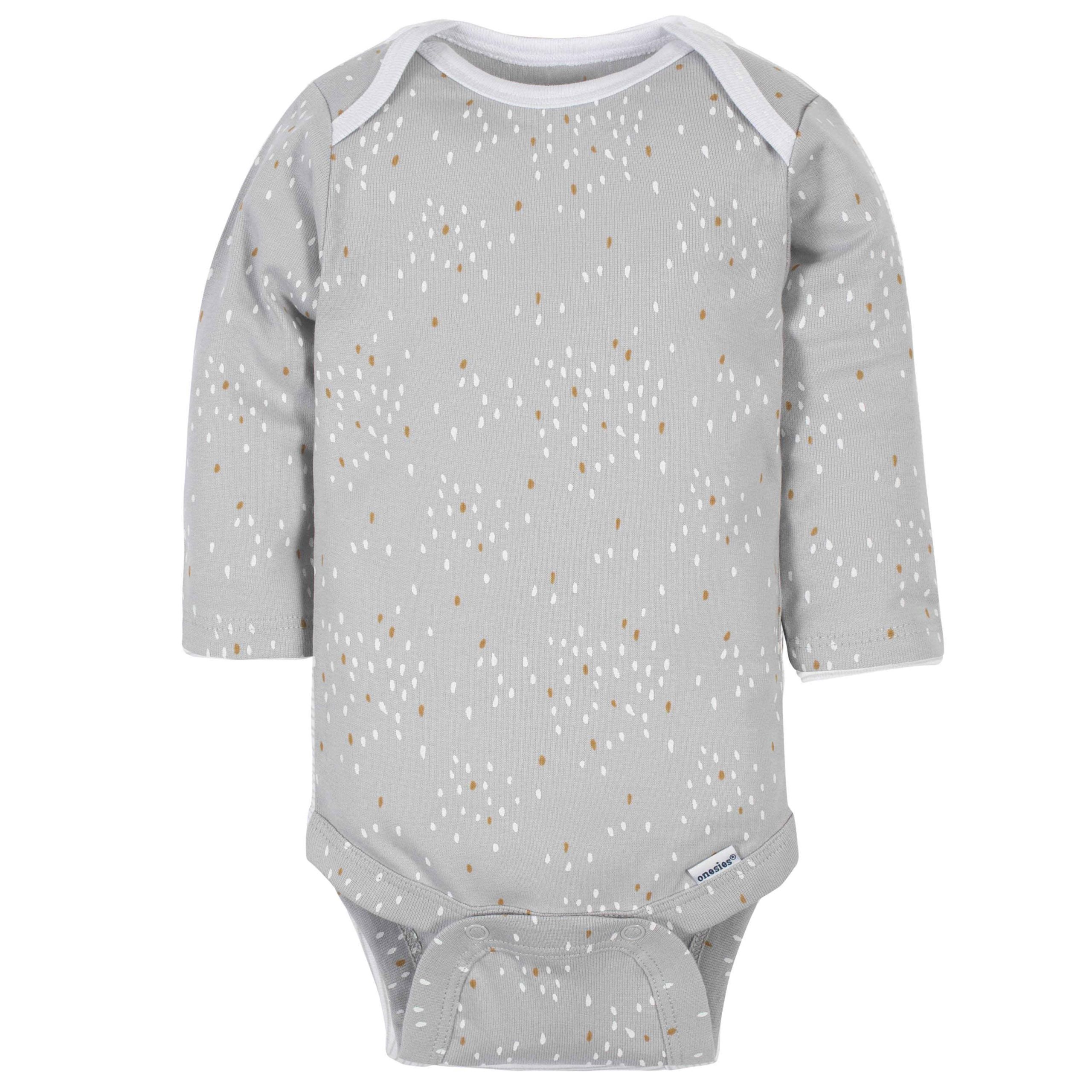 6-Pack Baby Neutral Sheep Long Sleeve Onesies® Bodysuits - Image 6