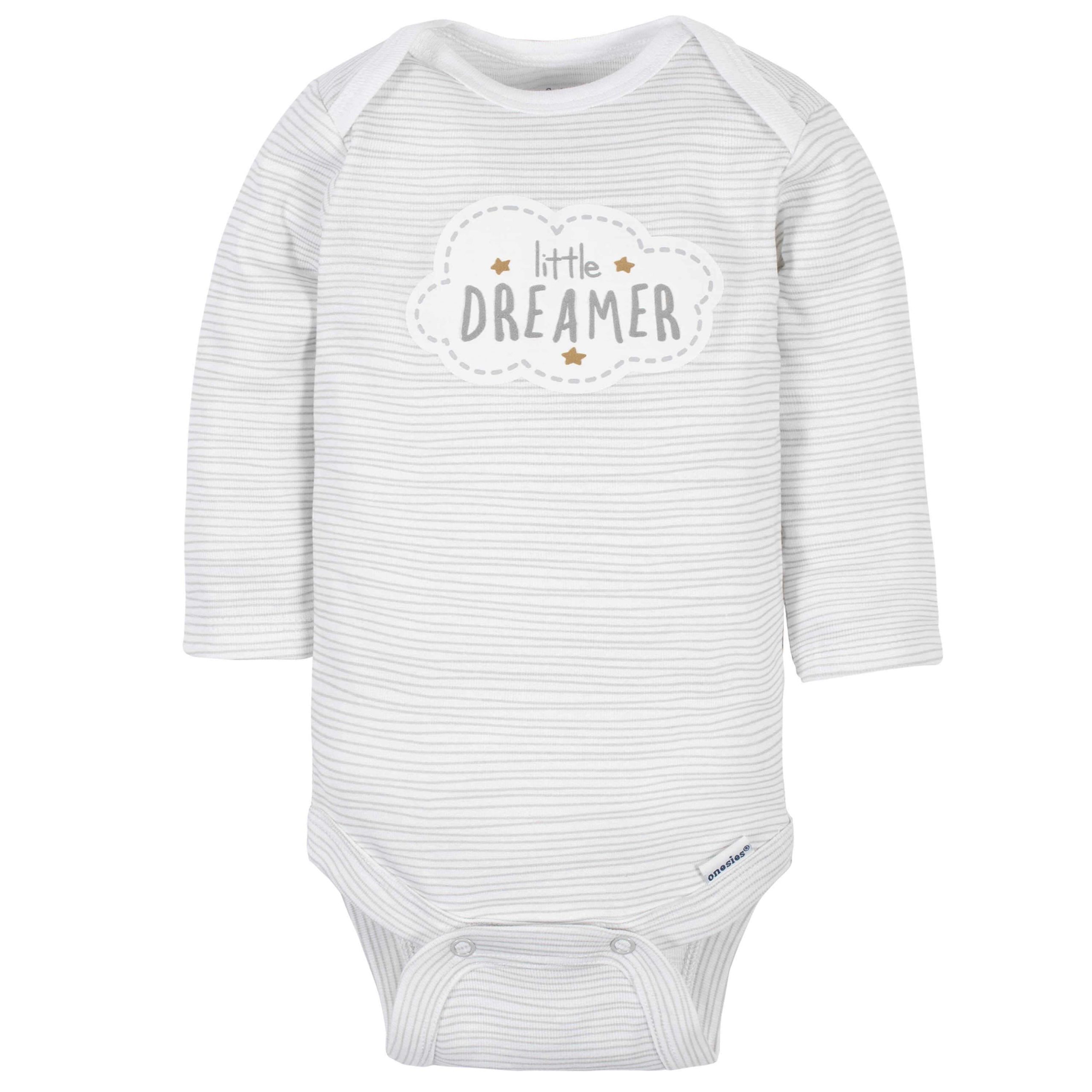 6-Pack Baby Neutral Sheep Long Sleeve Onesies® Bodysuits - Image 7