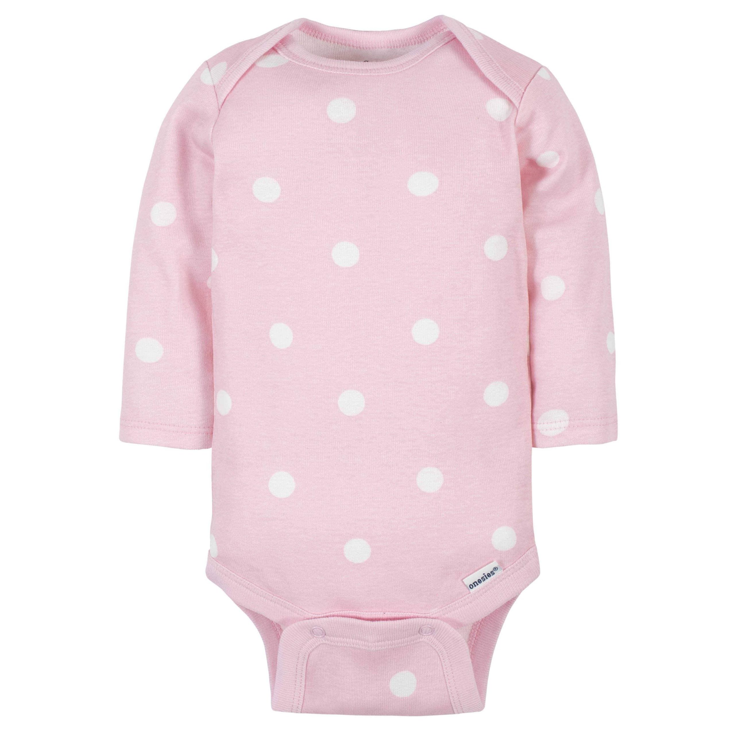 6-Pack Baby Girls Princess Long Sleeve Onesies® Bodysuits - Image 3