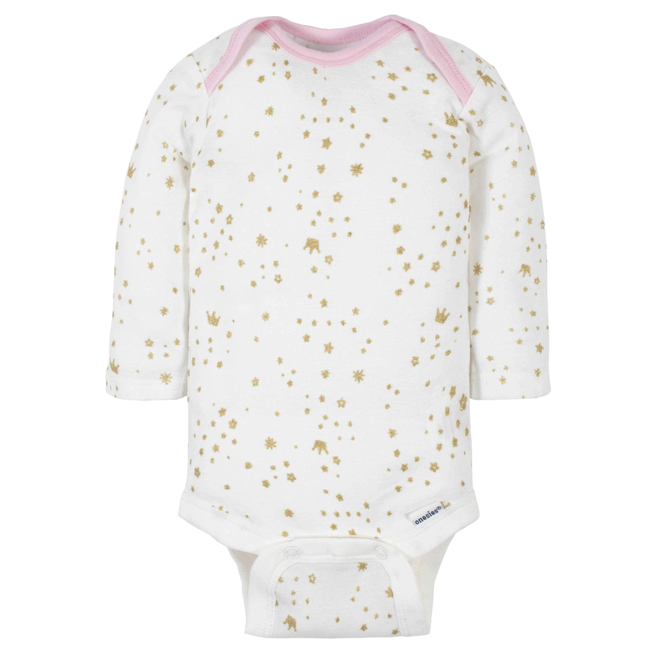 6-Pack Baby Girls Princess Long Sleeve Onesies® Bodysuits - Image 6