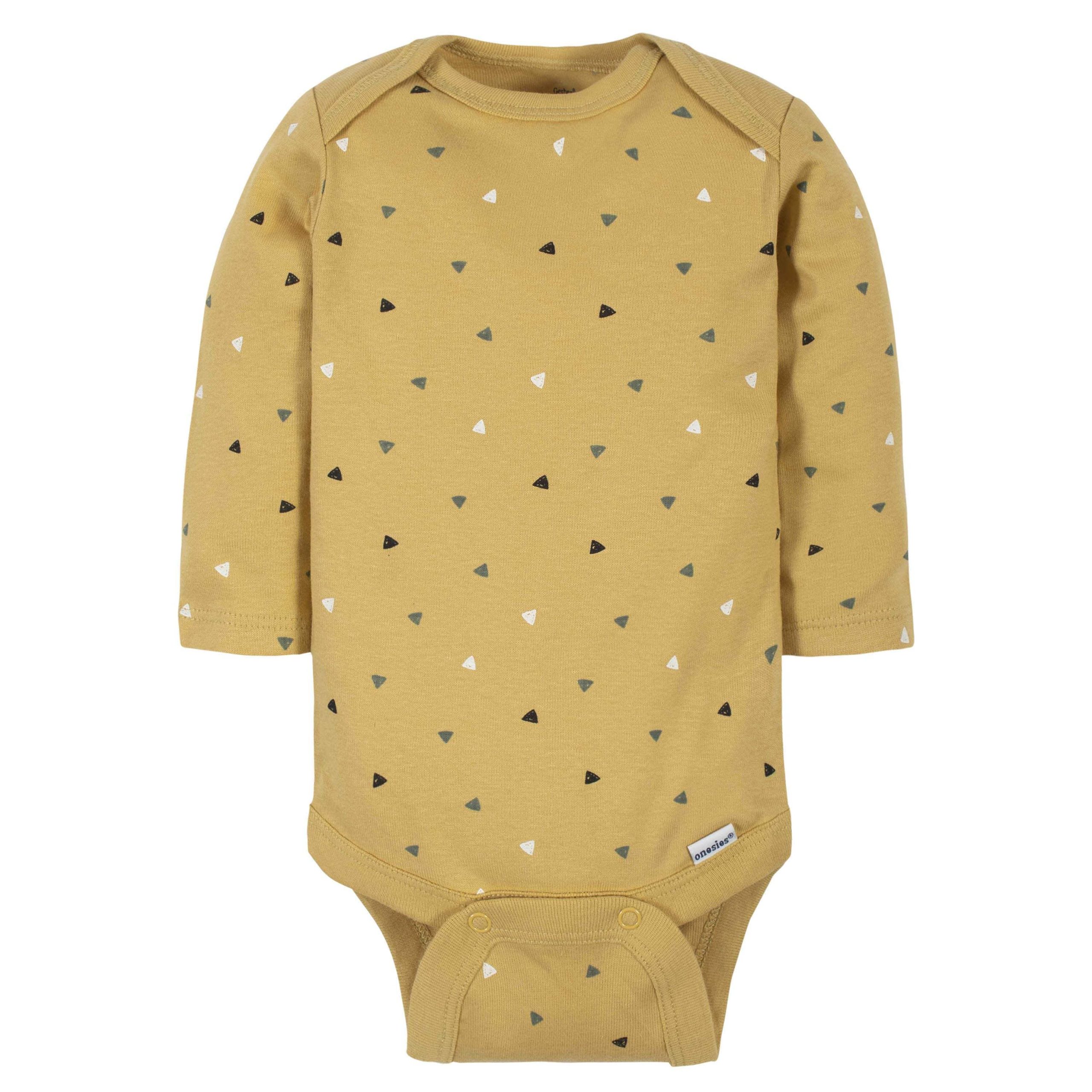 6-Pack Baby Boys Tiger Long Sleeve Onesies® Bodysuits - Image 4