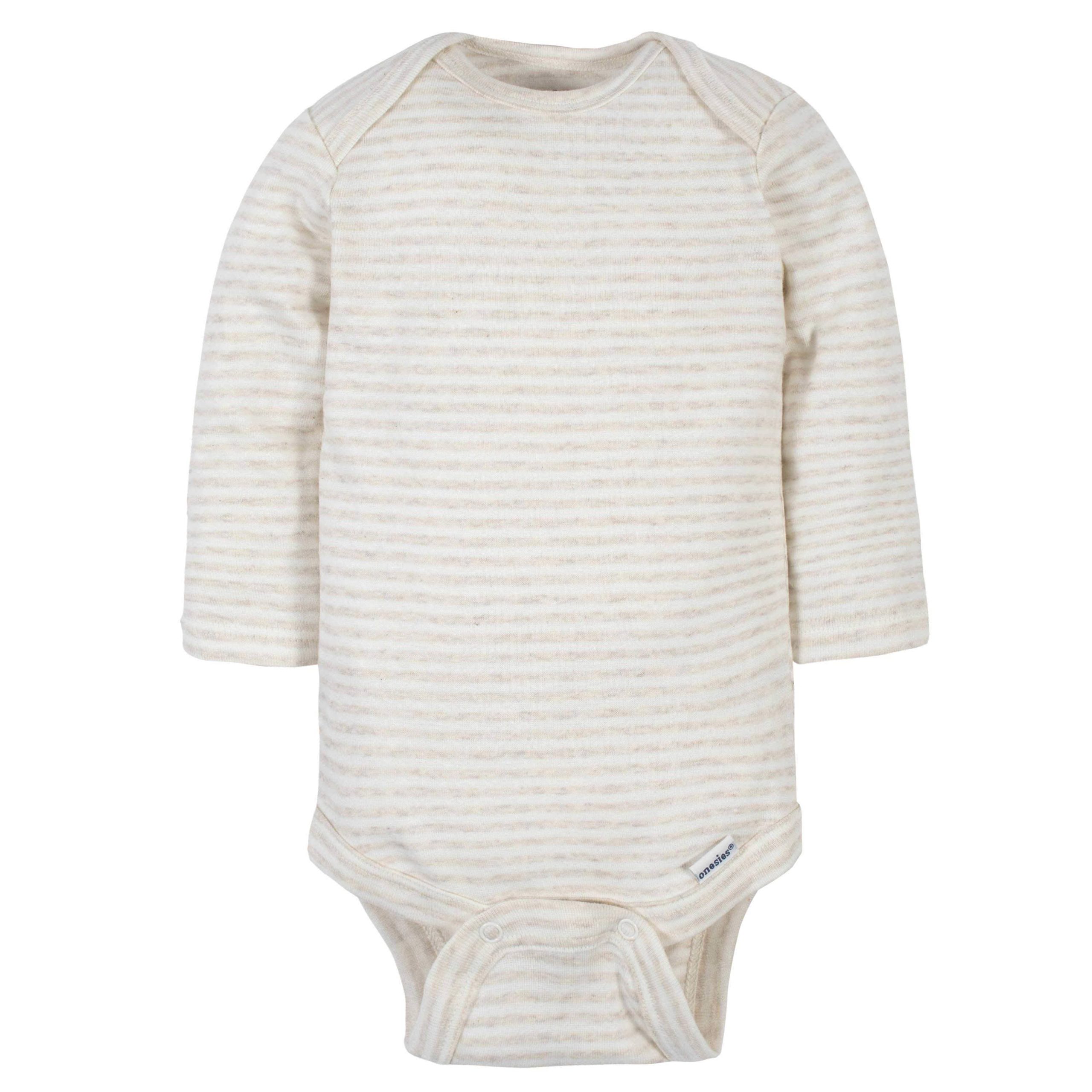 6-Pack Baby Boys Tiger Long Sleeve Onesies® Bodysuits - Image 6