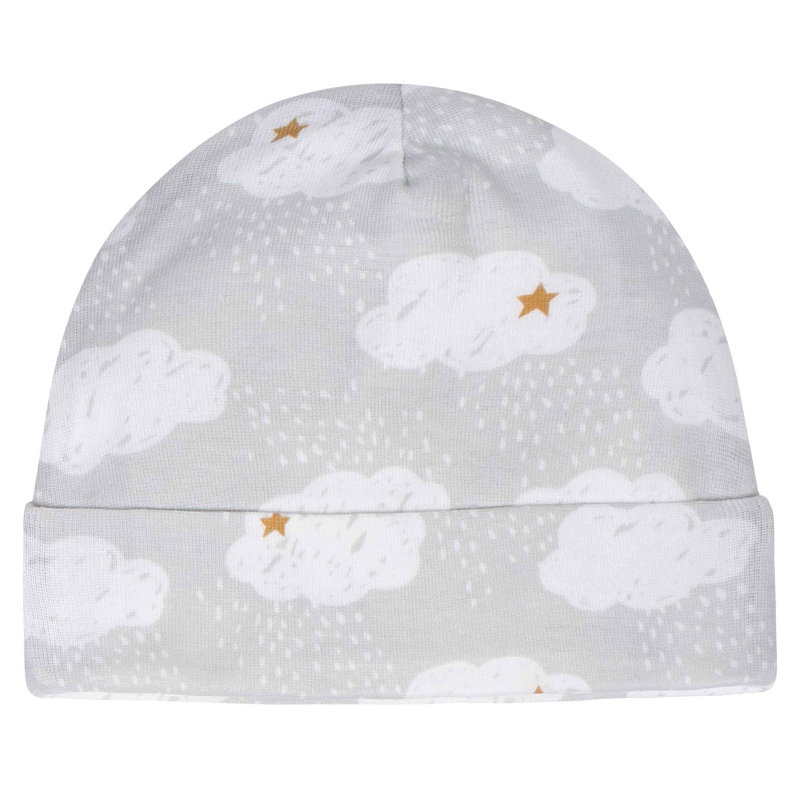 Gerber® 4-Pack Baby Neutral Sheep Caps - Image 3