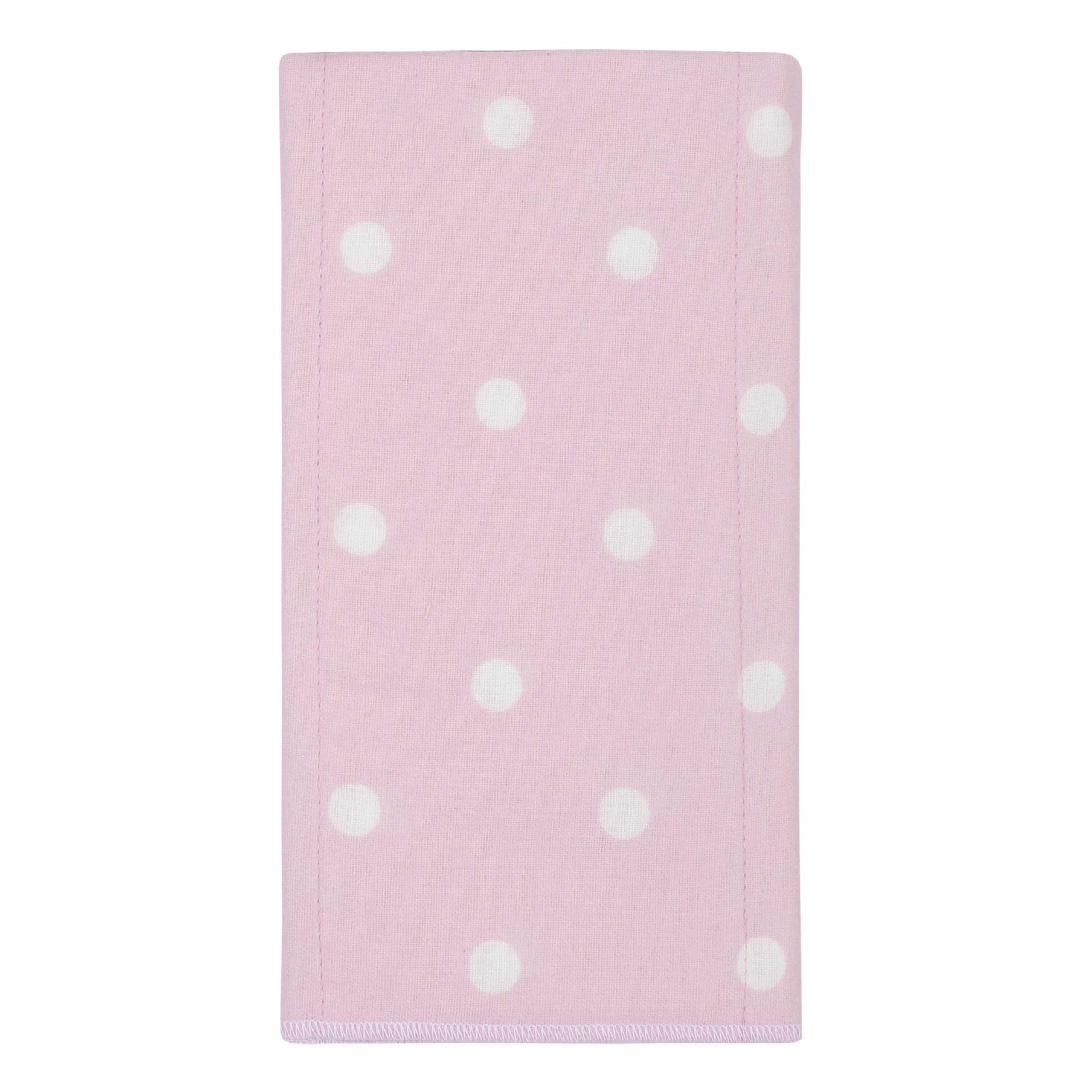 4-Pack Baby Girls Princess Flannel Burp Cloths - Image 3