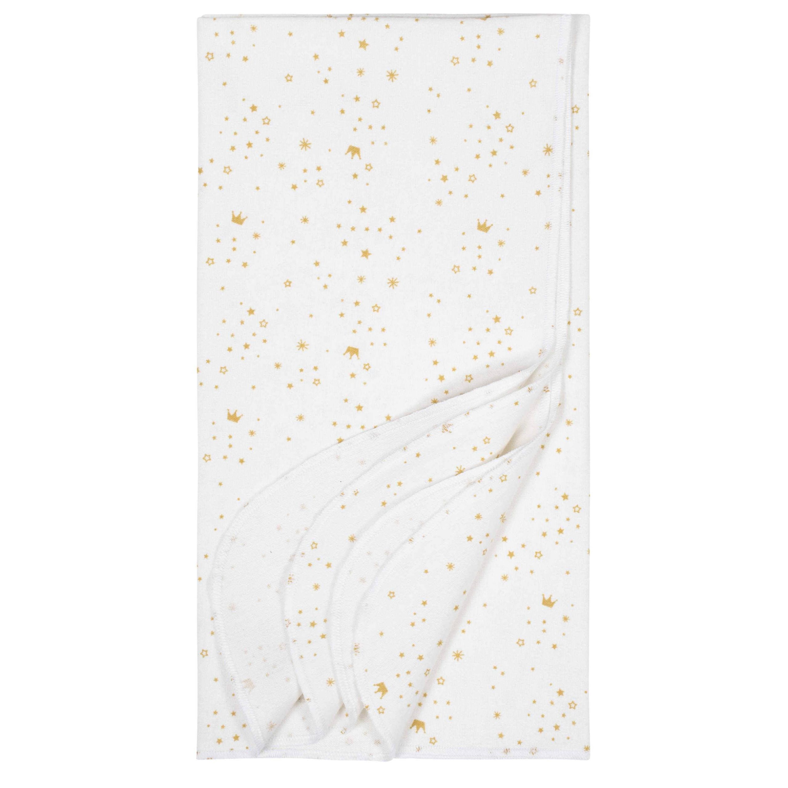 Gerber® 4-Pack Baby Girls Princess Flannel Blankets - Image 4