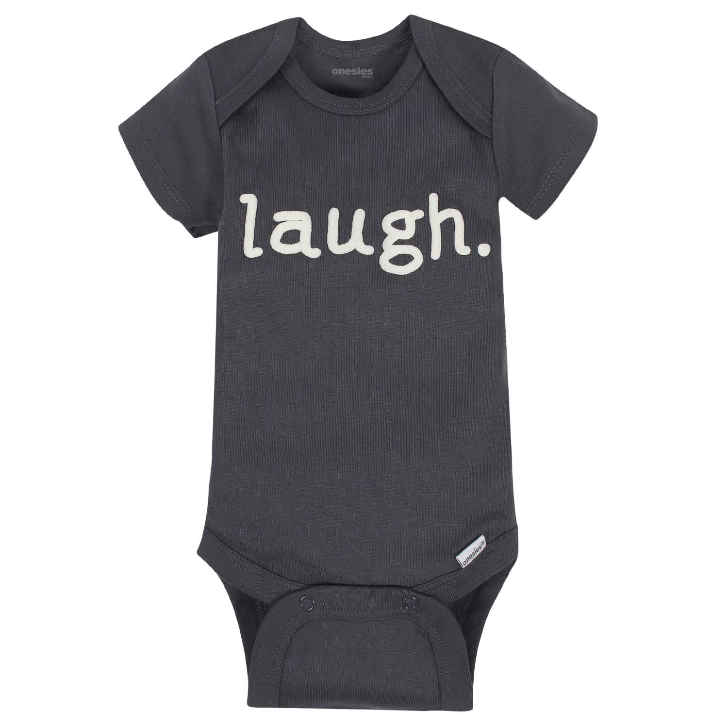 8-Pack Baby Neutral Words Onesies® Brand Bodysuits - Image 8
