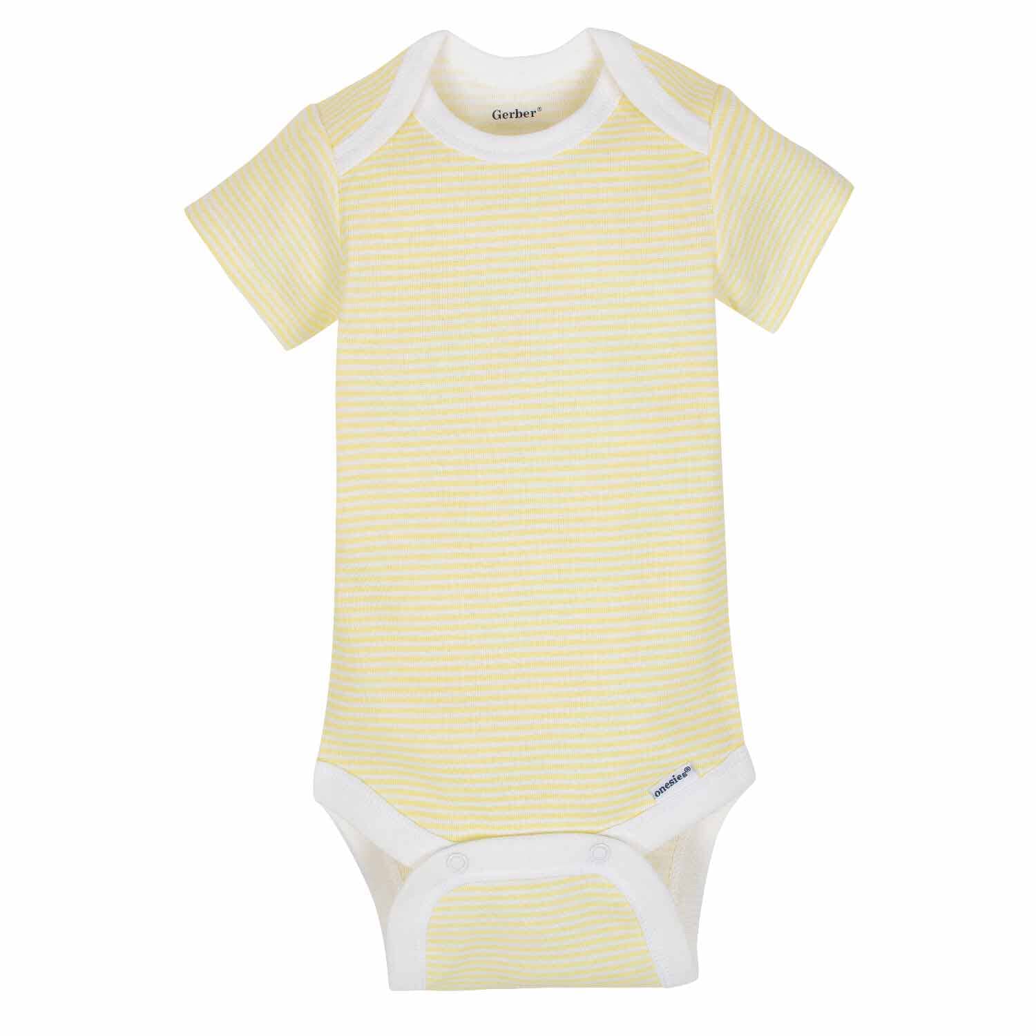 5-Pack Neutral Sheep Short Sleeve Onesies® Bodysuits - Image 4