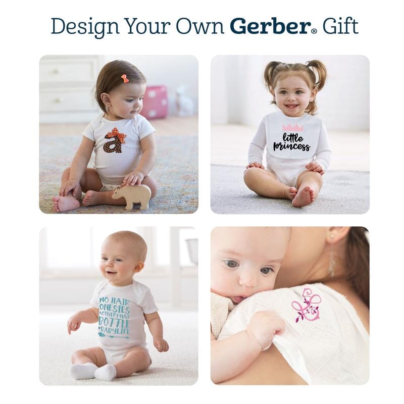 Baby 3-Pack Plain White Slip-On Shirt - Image 4