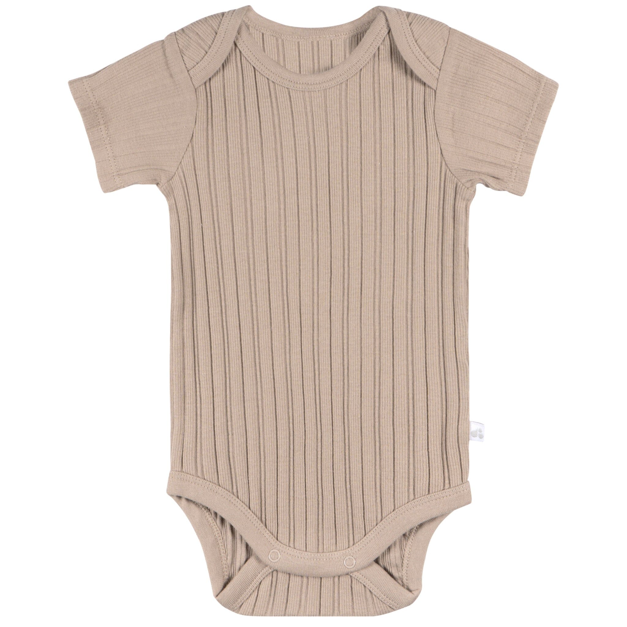3-Pack Baby Neutral Tan Trees Bodysuits - Image 3