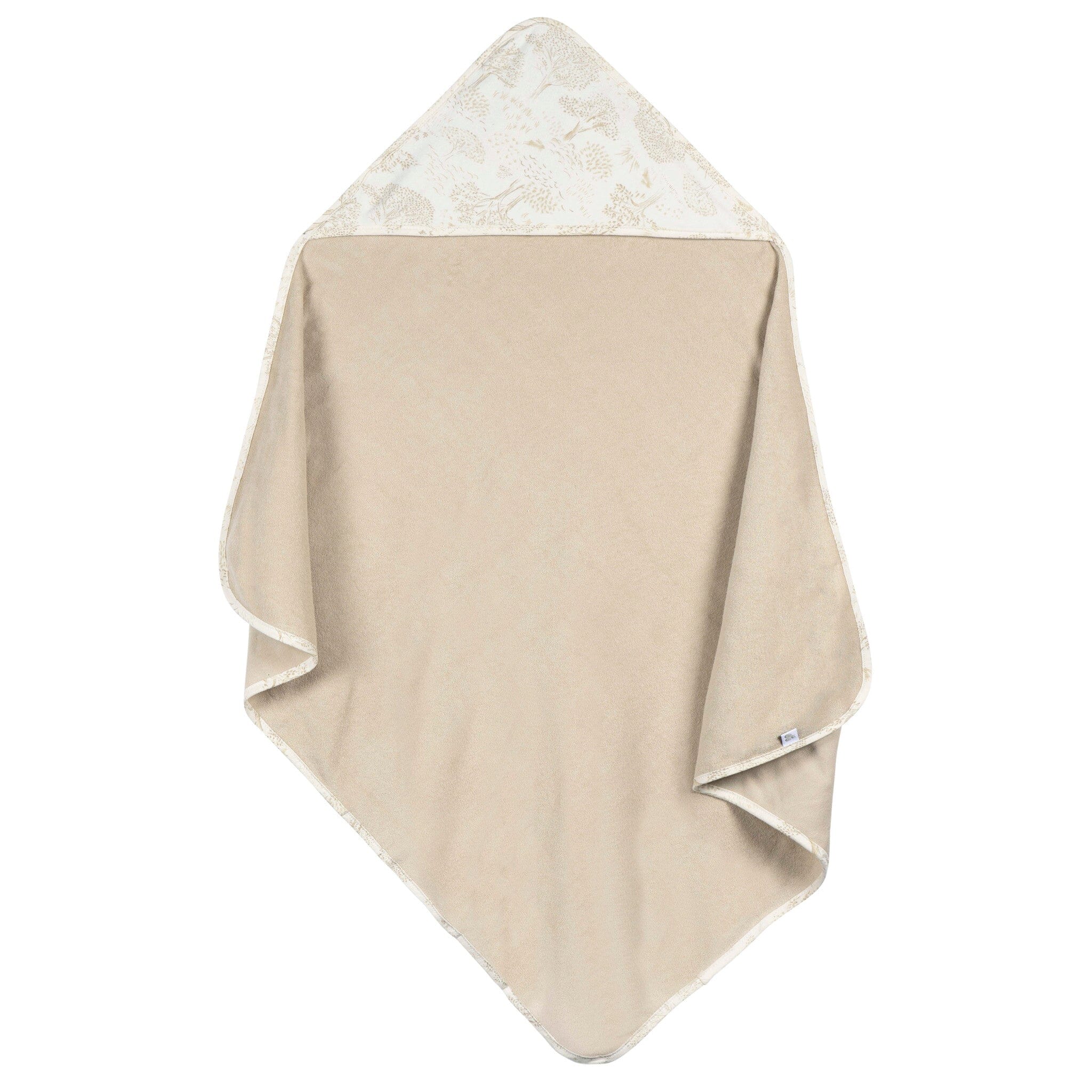 3-Pack Baby Neutral Tan Hooded Towels - Image 3