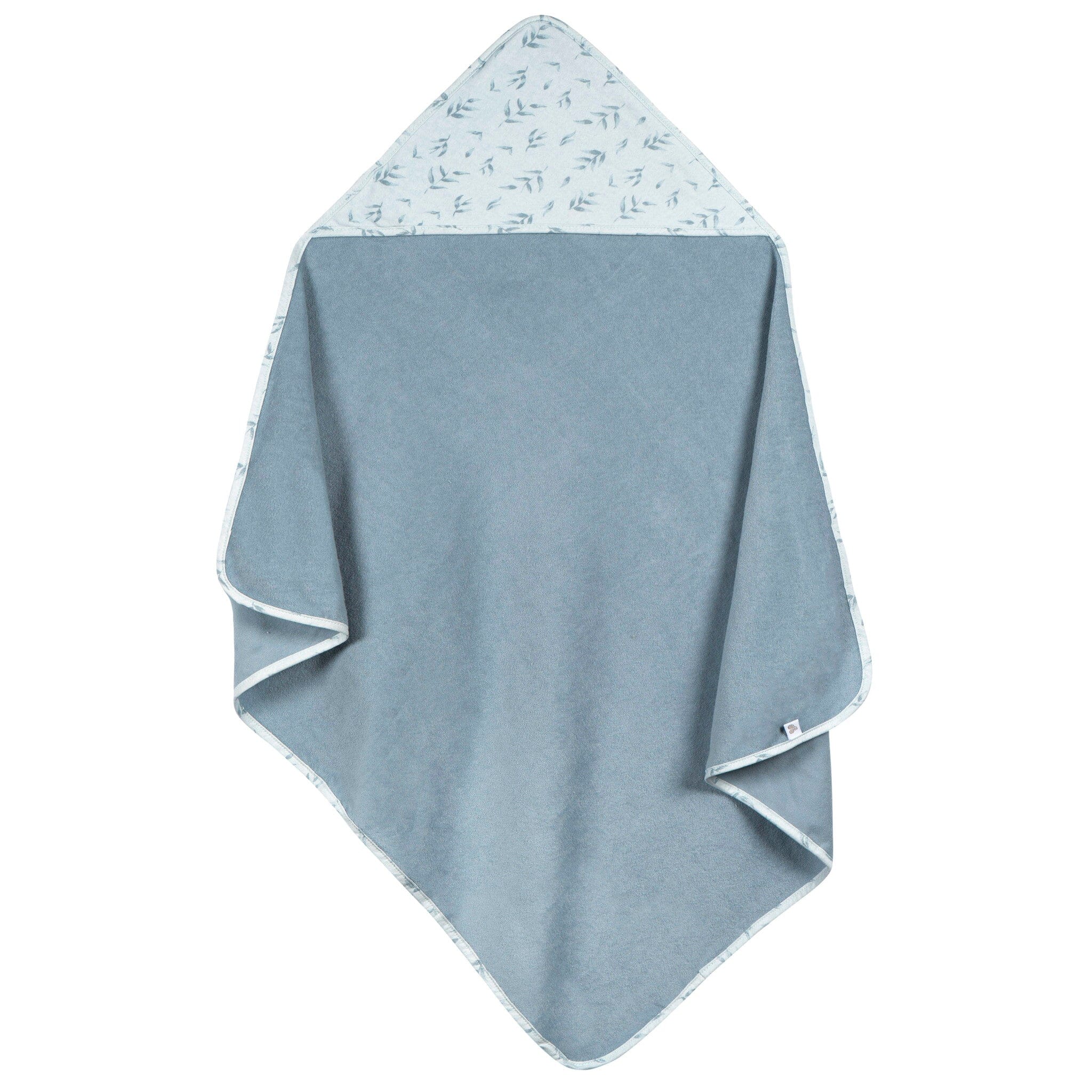 3-Pack Baby Boys Blue Hooded Towels - Image 2