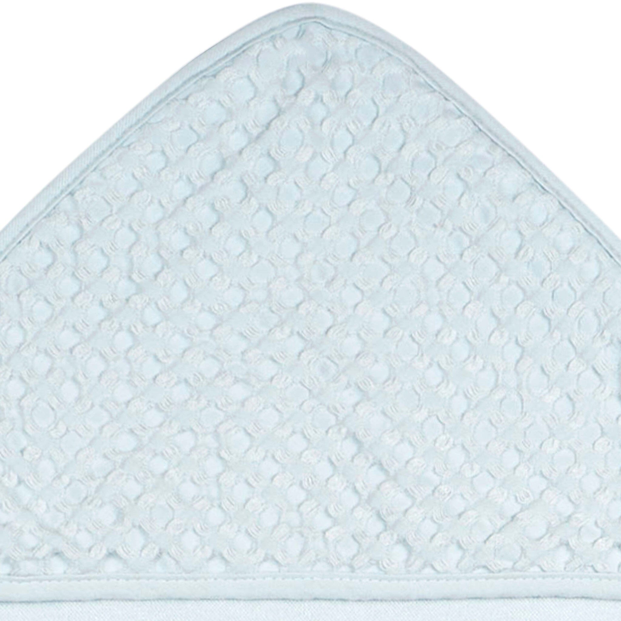 3-Pack Baby Boys Blue Hooded Towels - Image 6