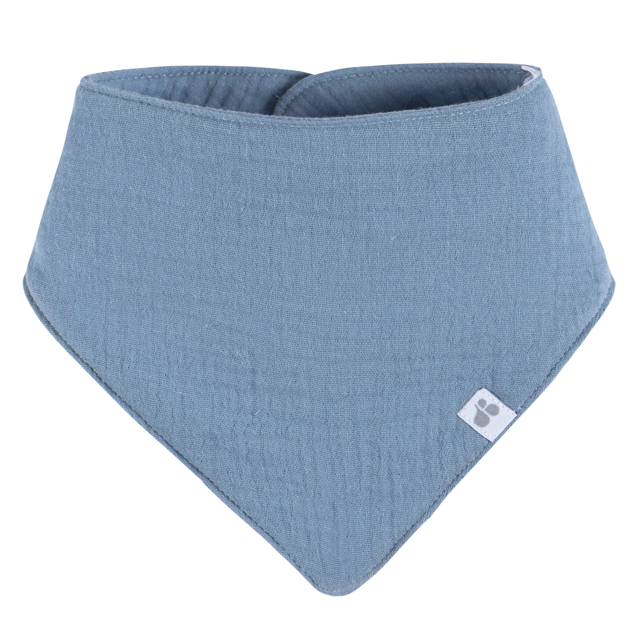 4-Pack Baby Boys Blue Multi Bandana Bibs - Image 4