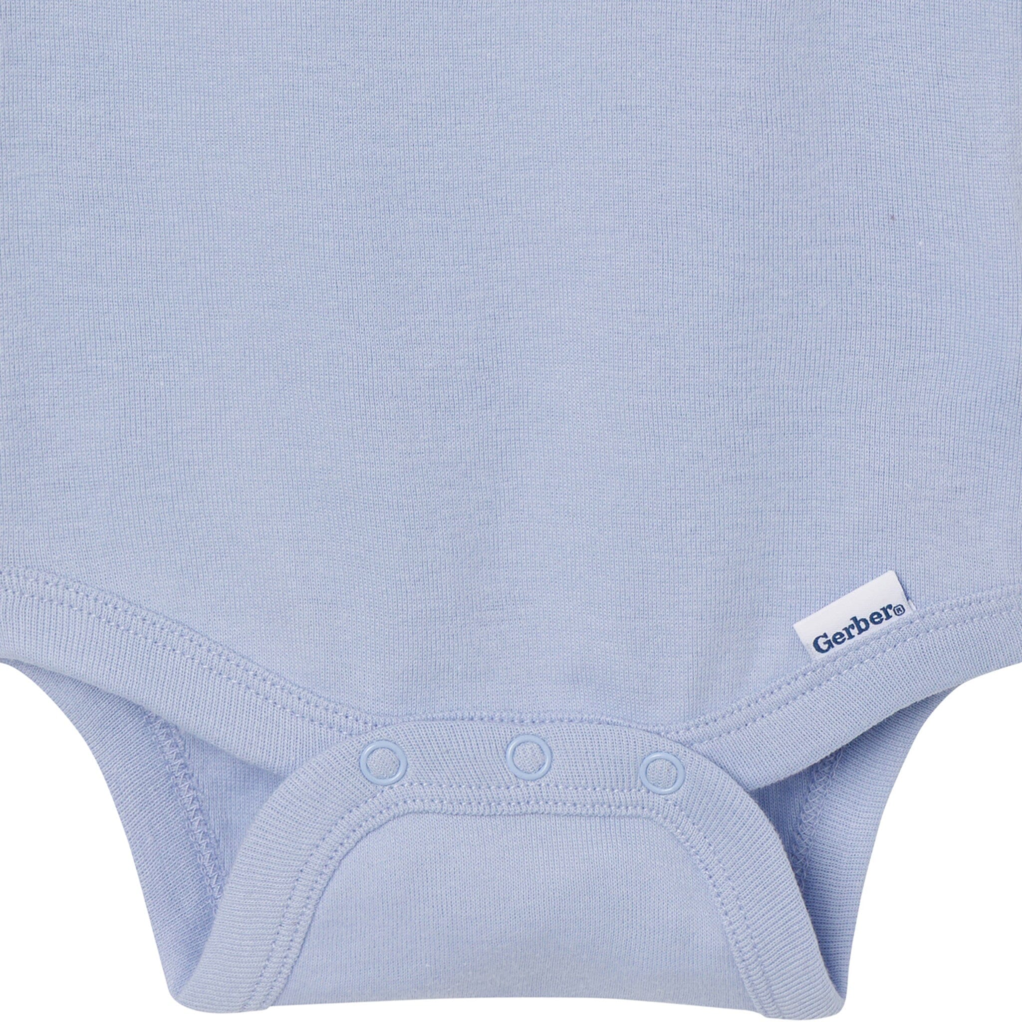 5-Pack Baby Neutral Classic Solids Short Sleeve Bodysuits - Image 4