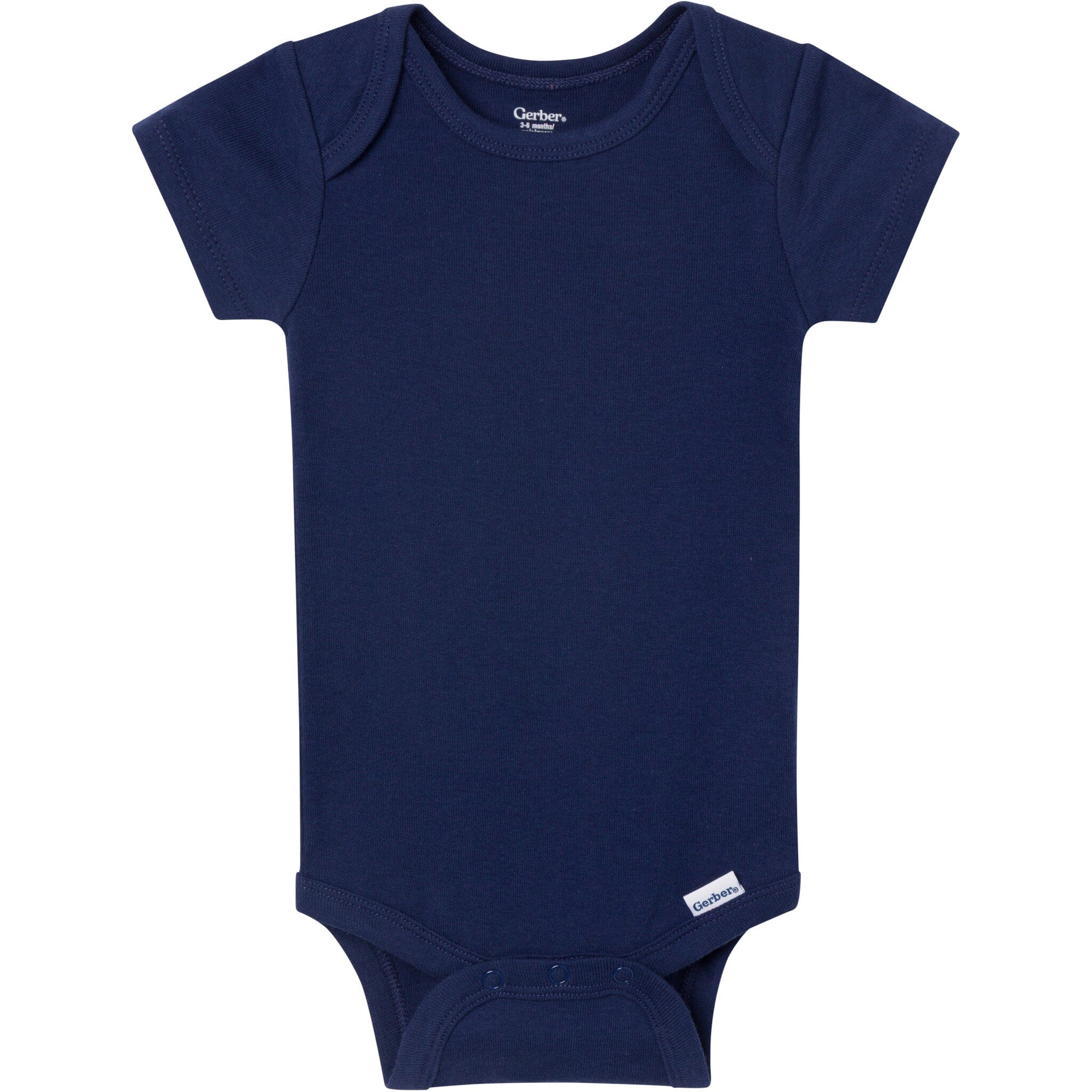 5-Pack Baby Neutral Classic Solids Short Sleeve Bodysuits - Image 7