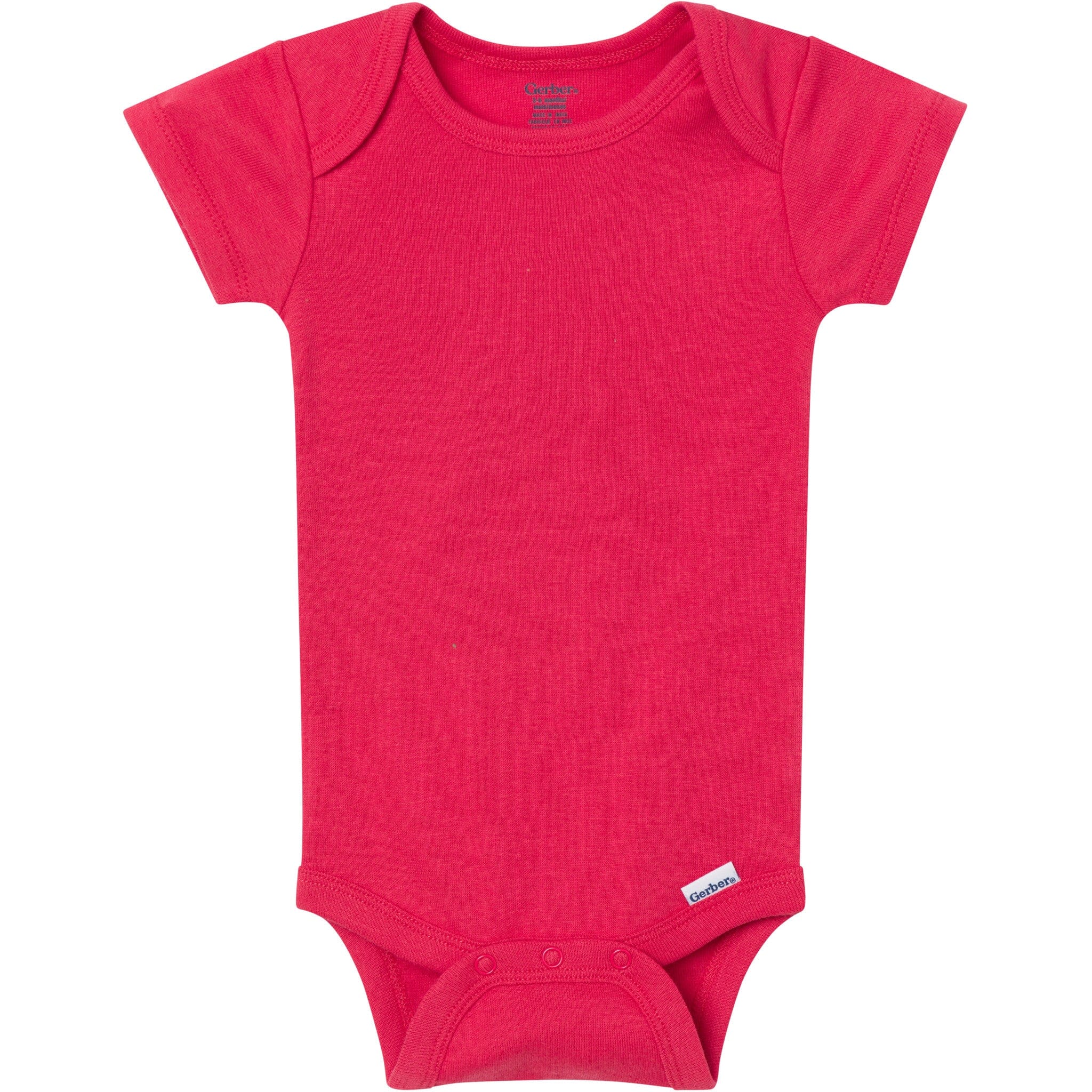 5-Pack Baby Neutral Classic Solids Short Sleeve Bodysuits - Image 8