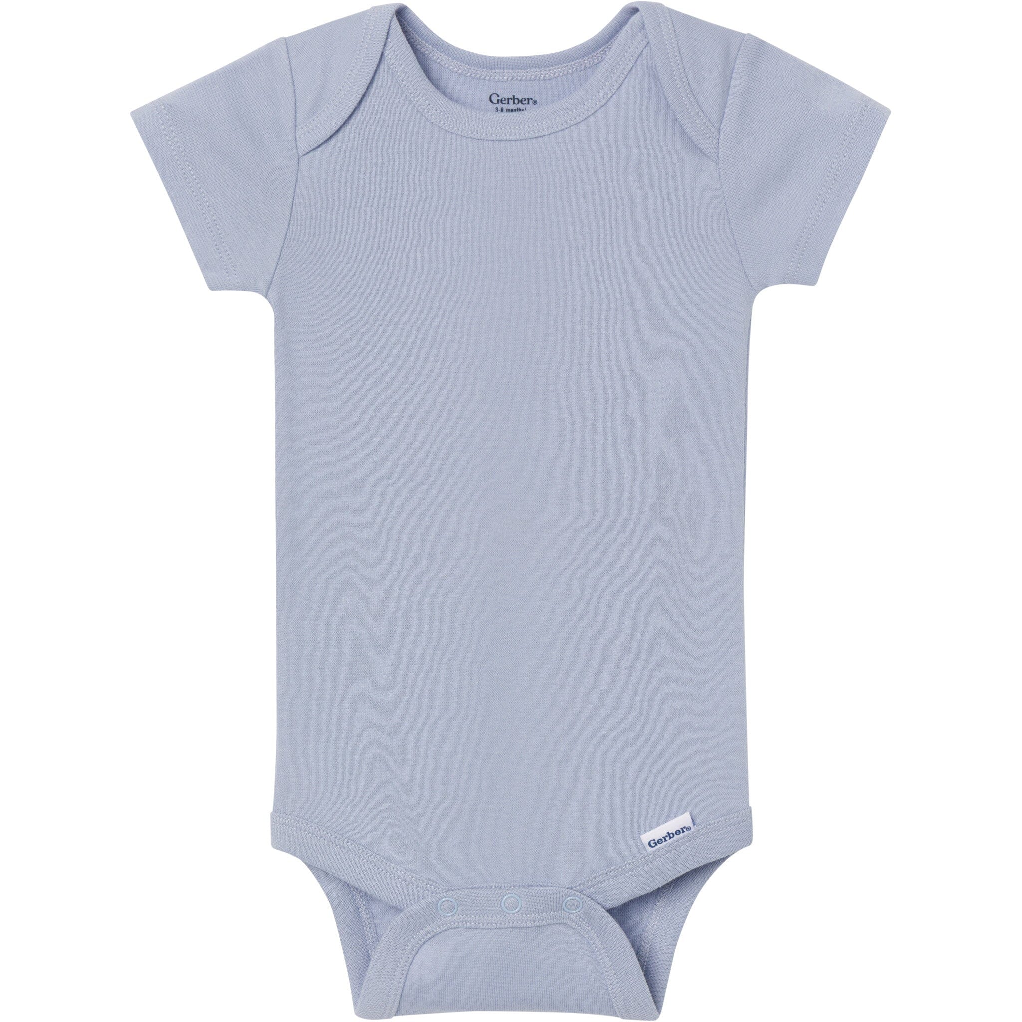 5-Pack Baby Boys Cozy Neutral Short Sleeve Bodysuits - Image 5