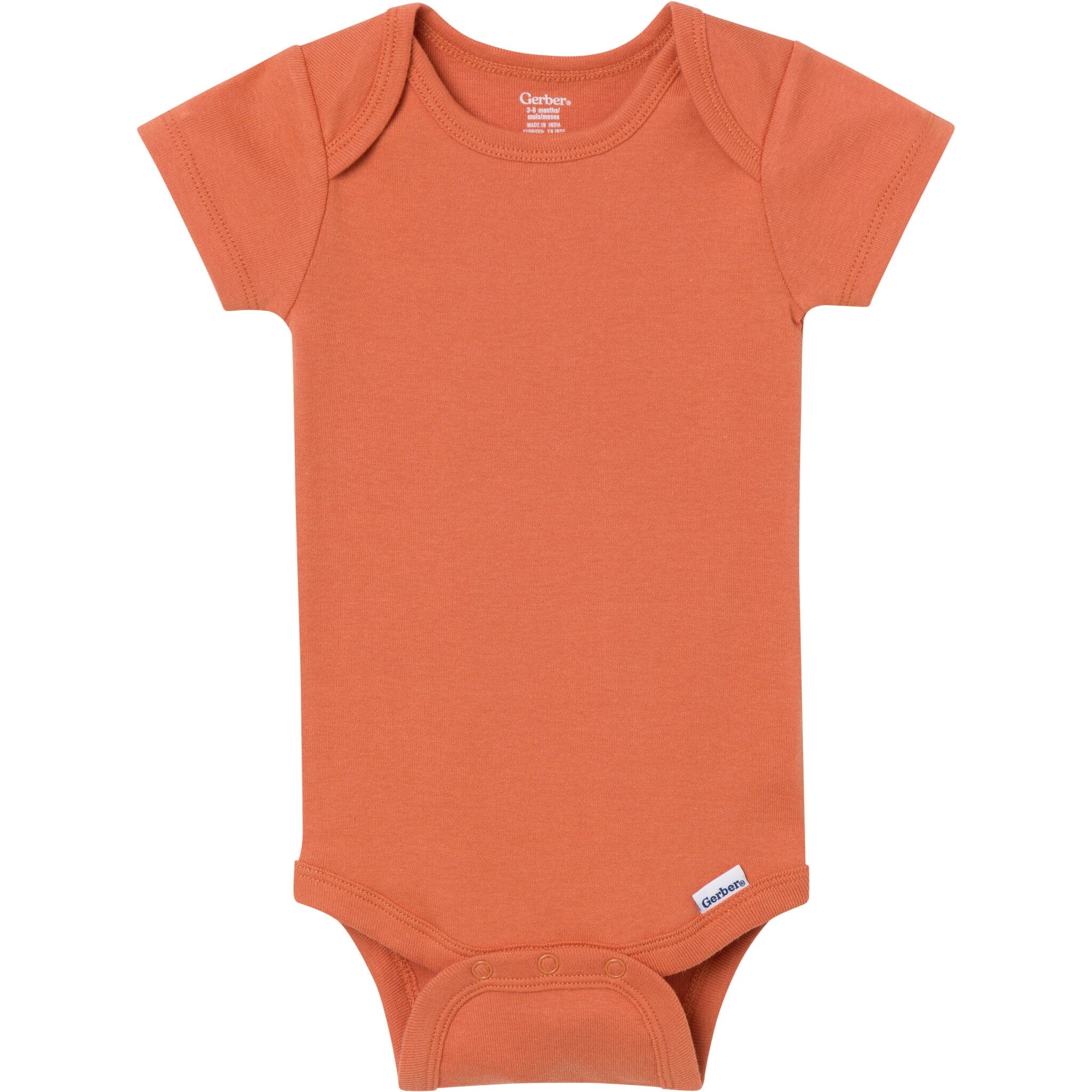 5-Pack Baby Boys Cozy Neutral Short Sleeve Bodysuits - Image 7