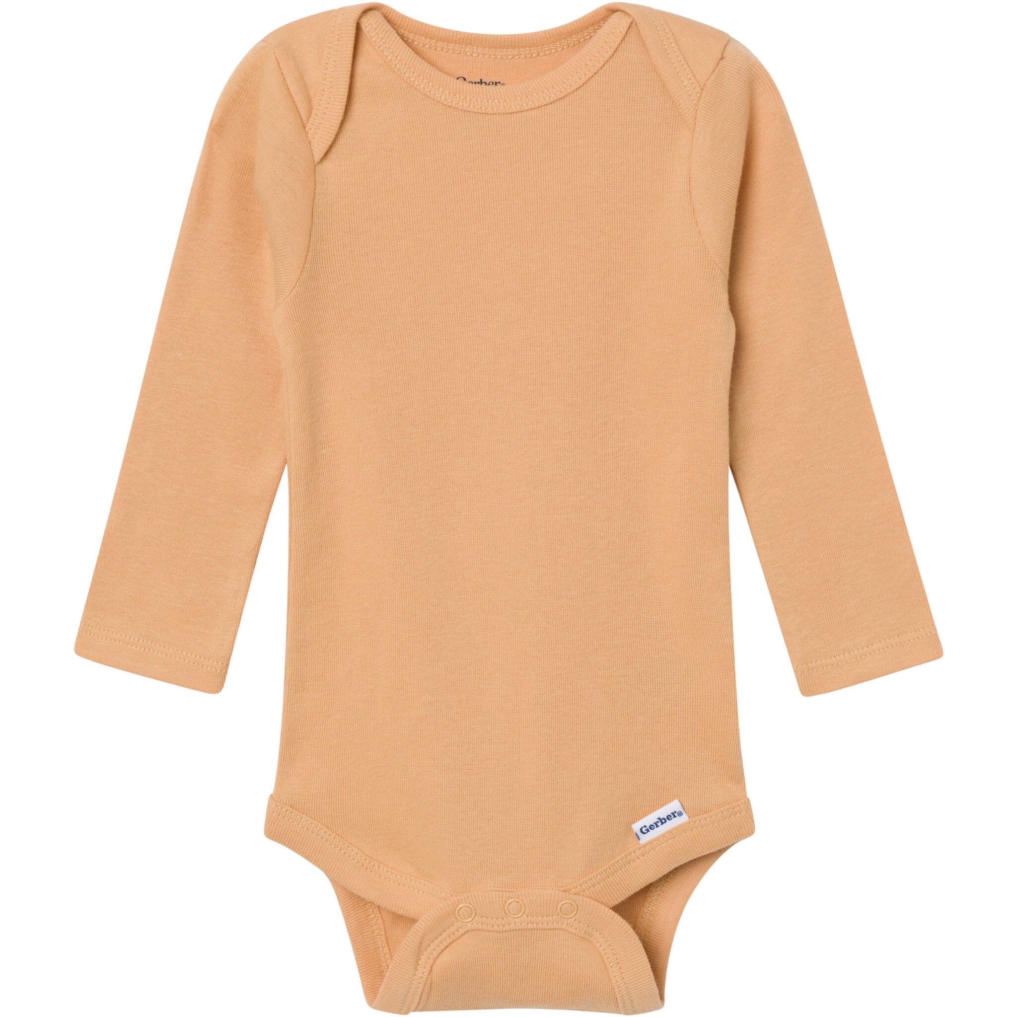 6-Pack Baby Boys Blue, Green, Brown and Yellow Long Sleeve Bodysuits - Image 7