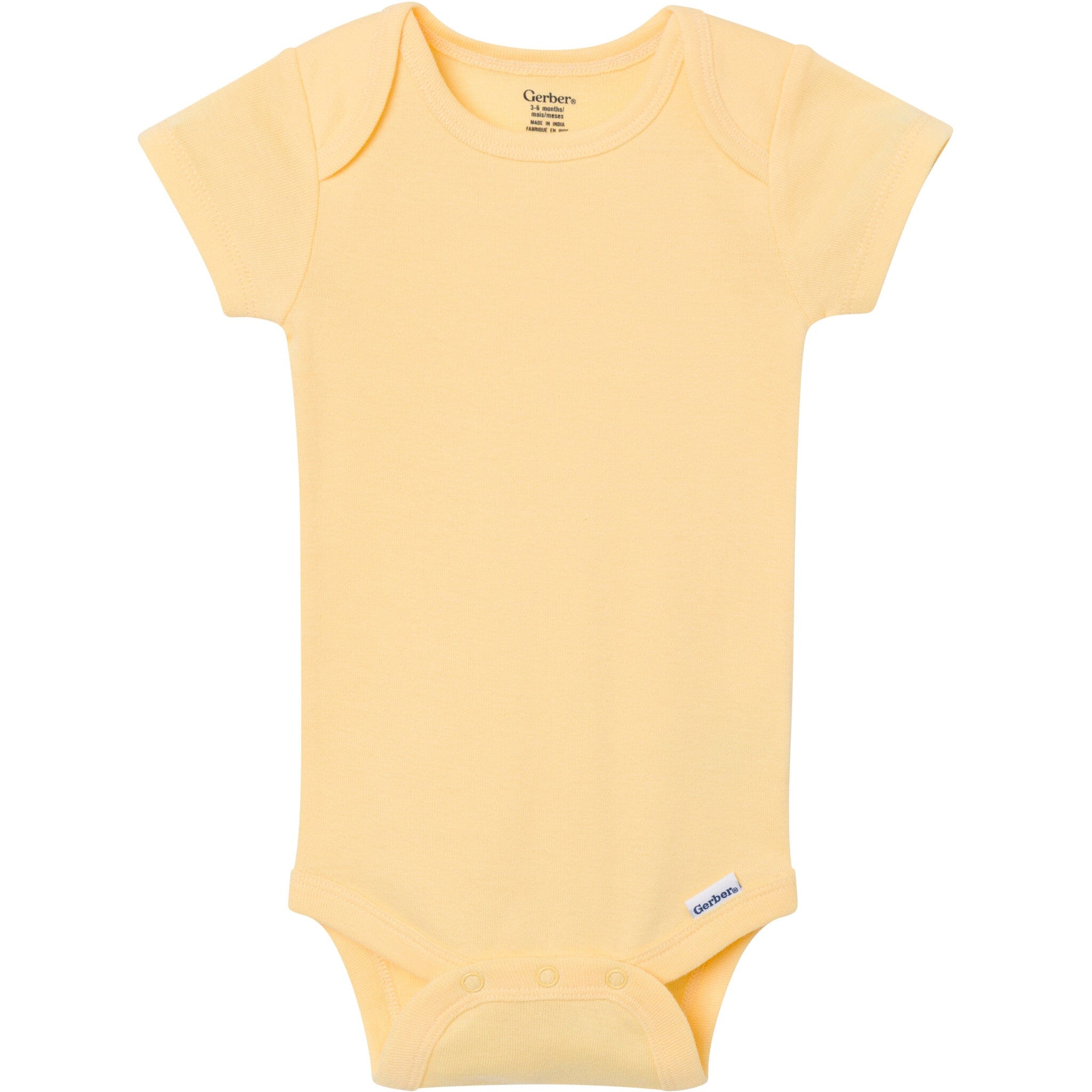 8-Pack Baby Girls Rainbow Short Sleeve Bodysuits - Image 2