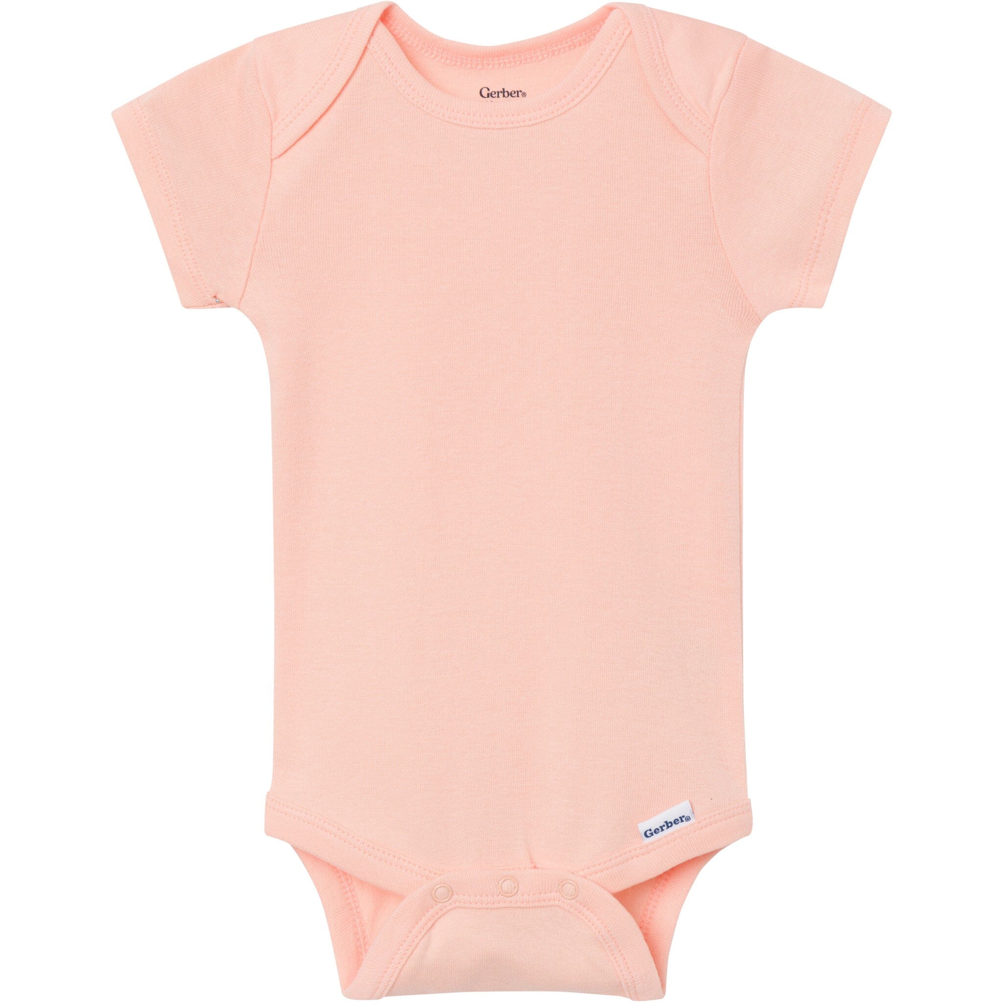 8-Pack Baby Girls Rainbow Short Sleeve Bodysuits - Image 3