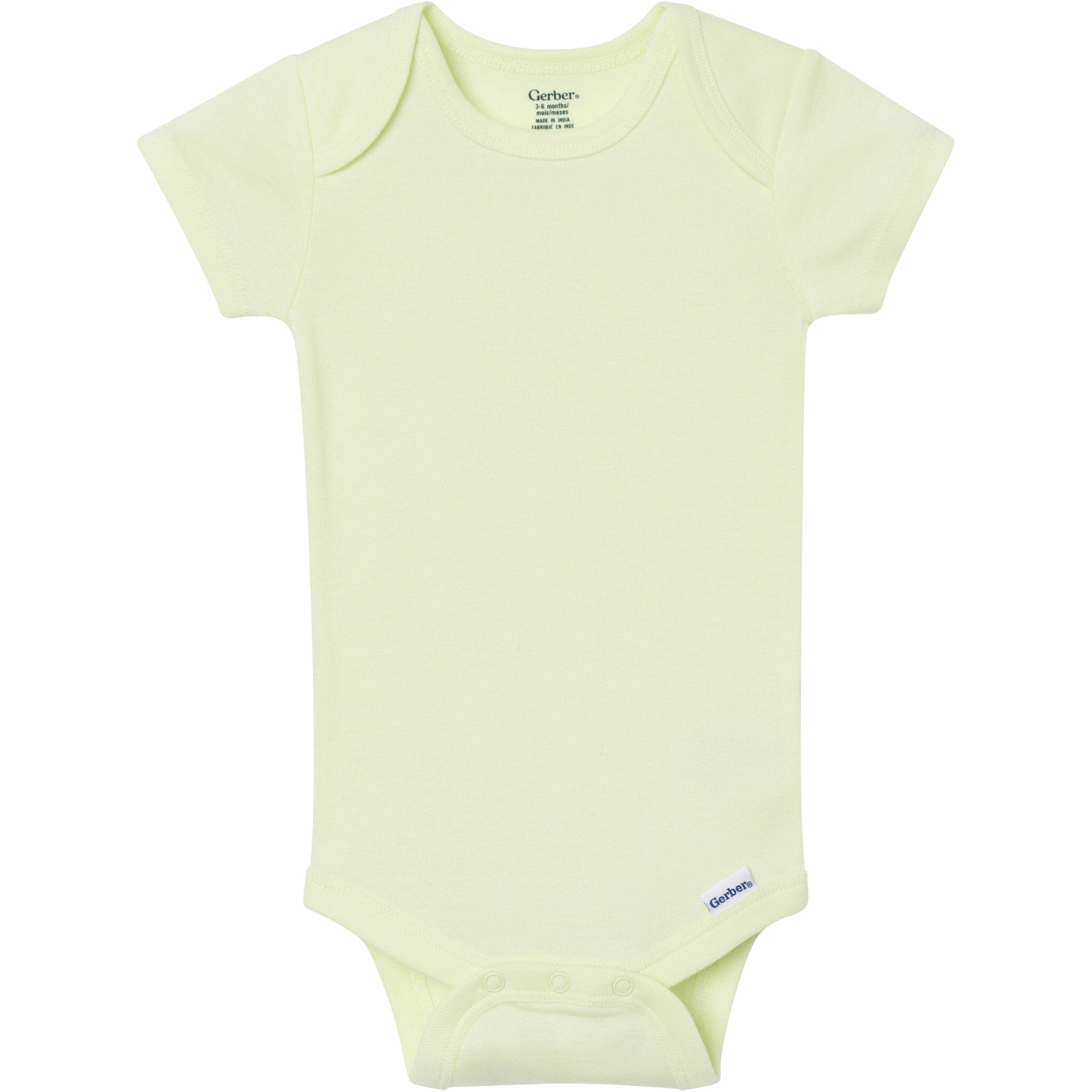 8-Pack Baby Girls Rainbow Short Sleeve Bodysuits - Image 7