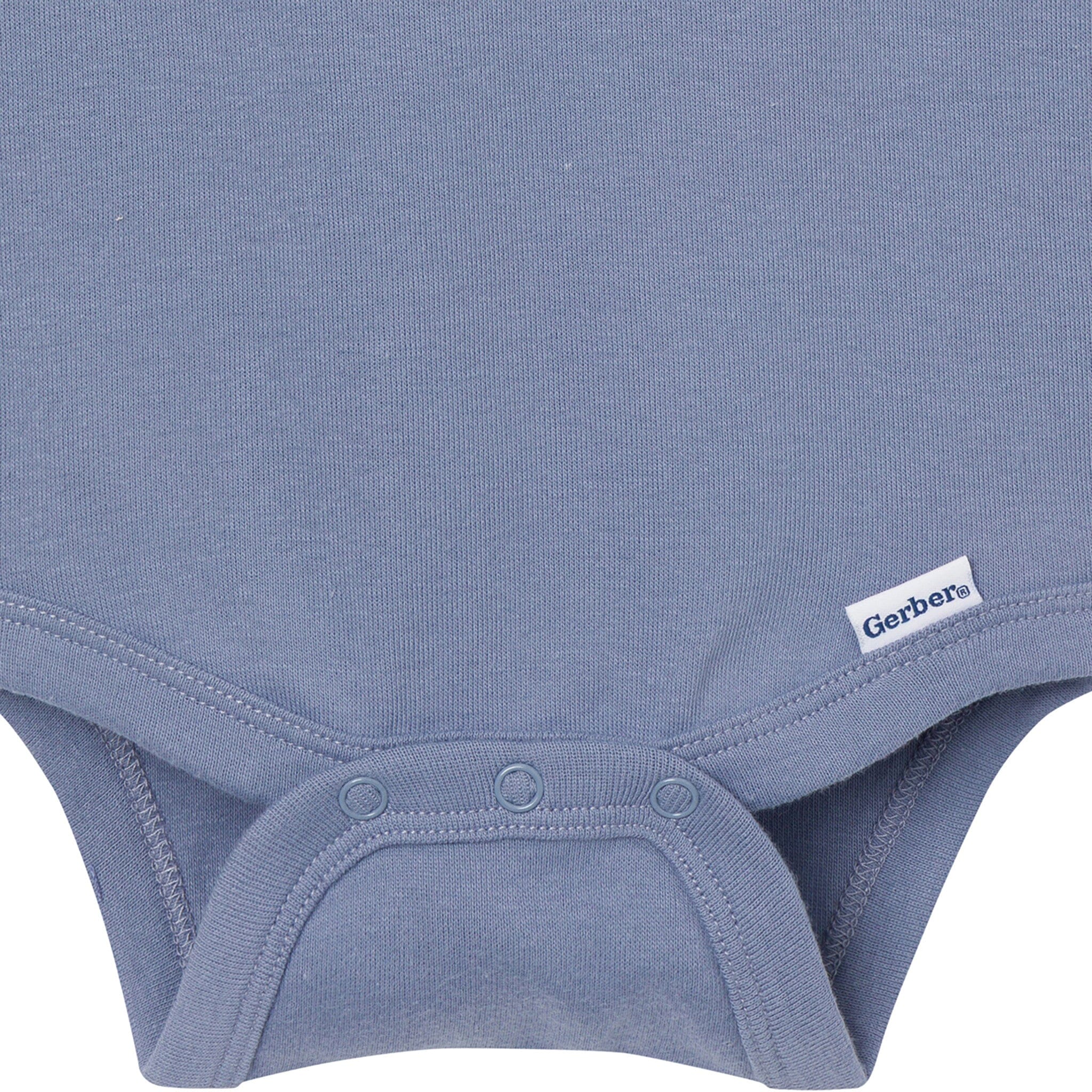 4-Pack Baby Boys Catch Me Fishing Short Sleeve Bodysuits - Image 4