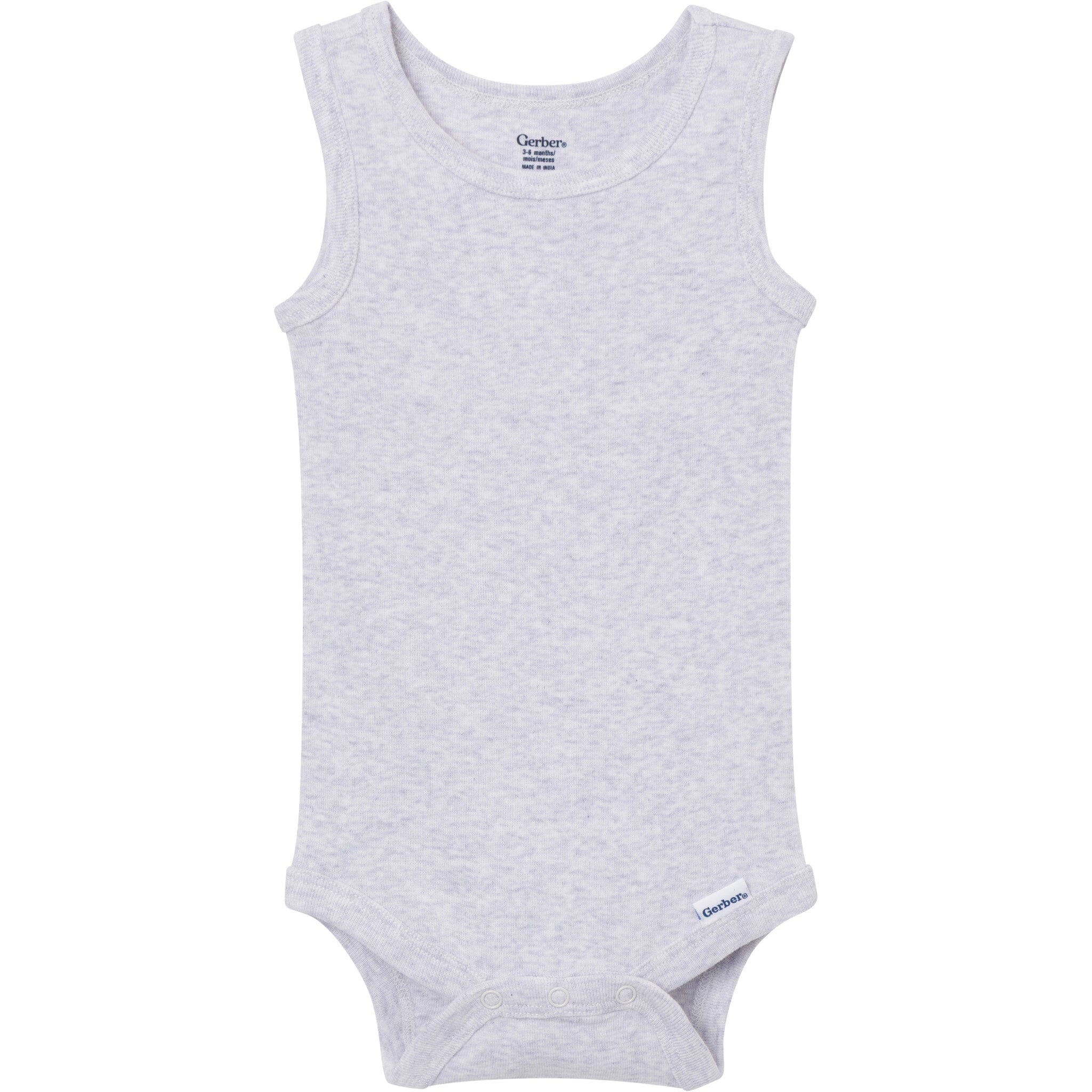 5-Pack Baby Neutral Yellow Sunshine Sleeveless Bodysuits - Image 2