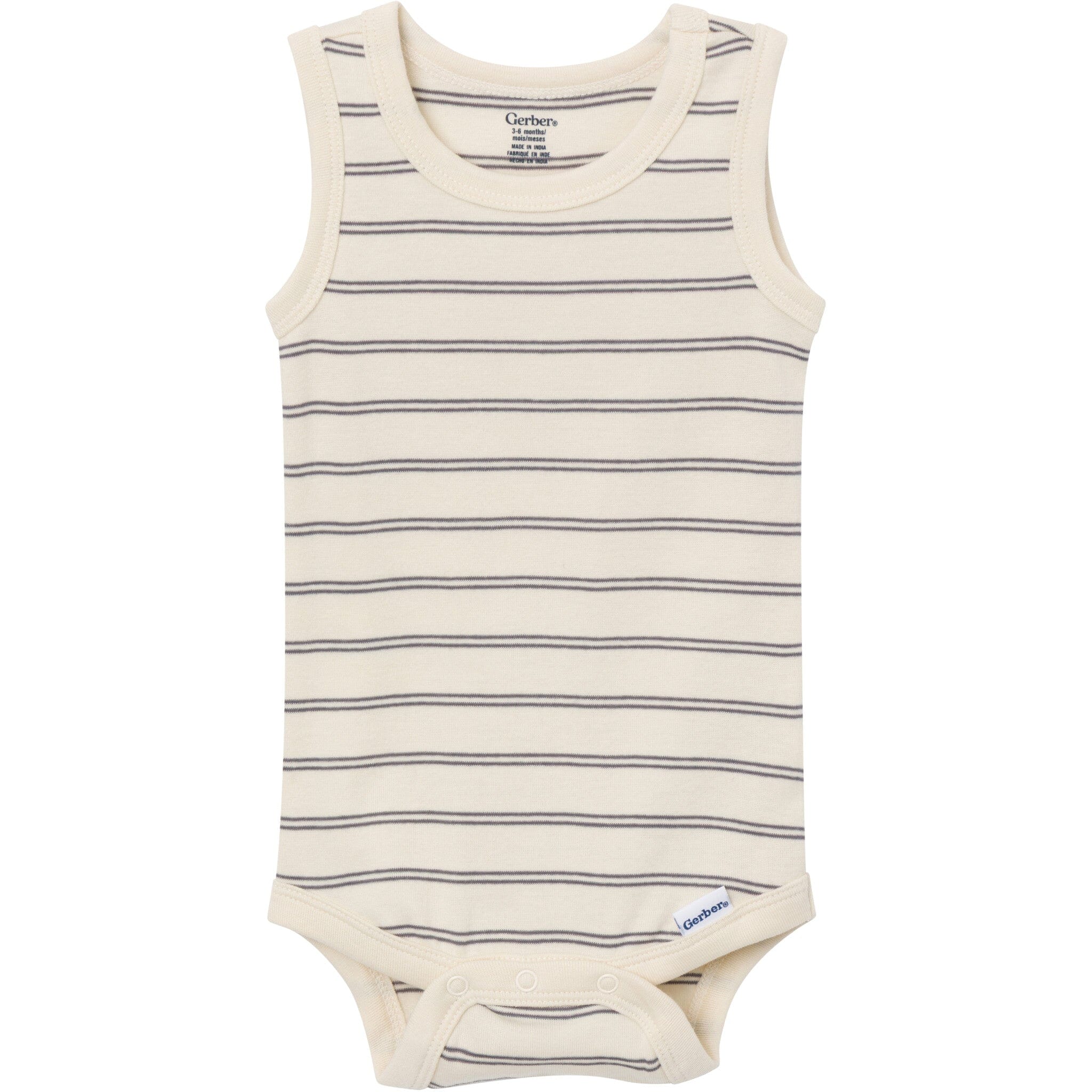 4-Pack Baby Boys Surfer Dude Sleeveless Bodysuits - Image 5