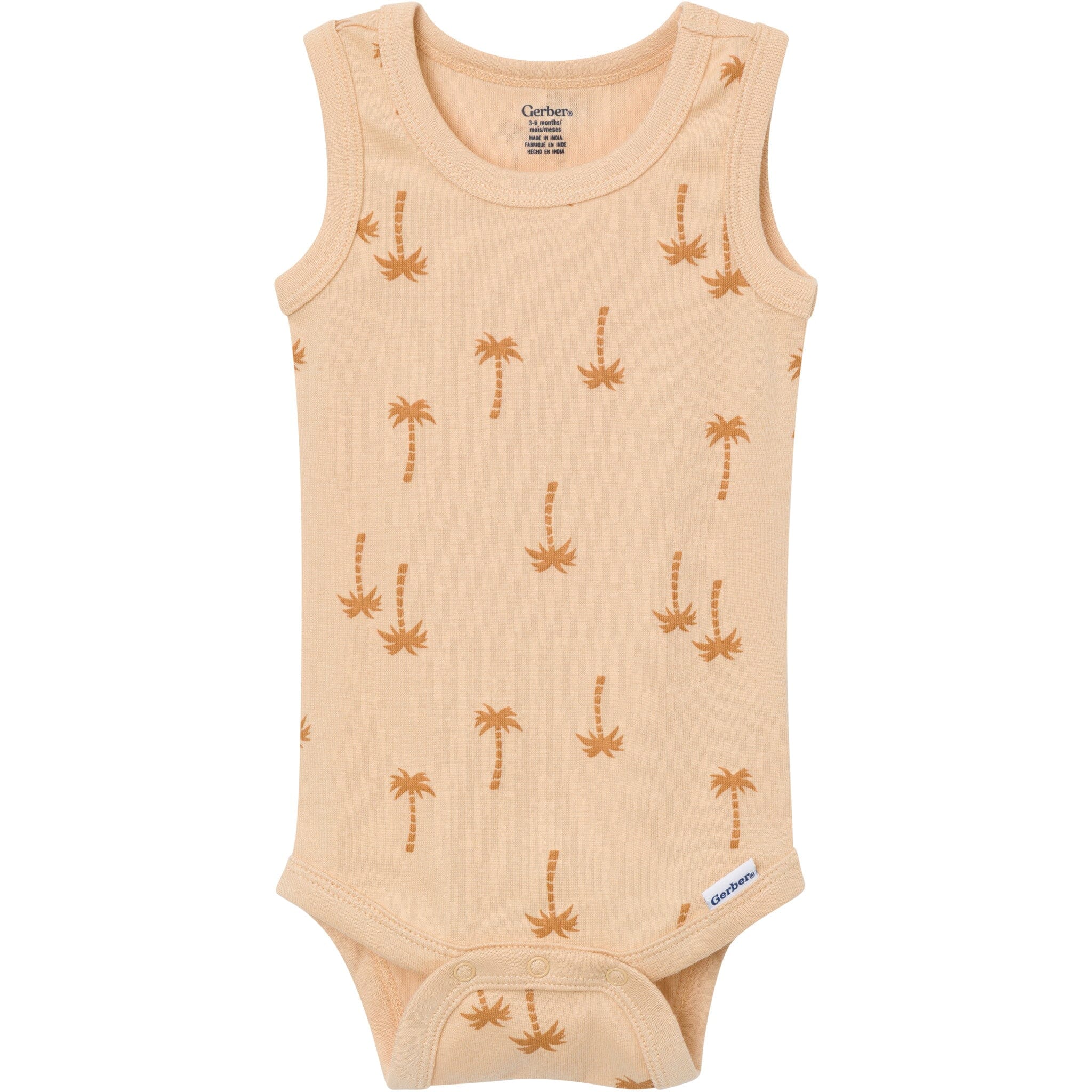 4-Pack Baby Boys Surfer Dude Sleeveless Bodysuits - Image 6