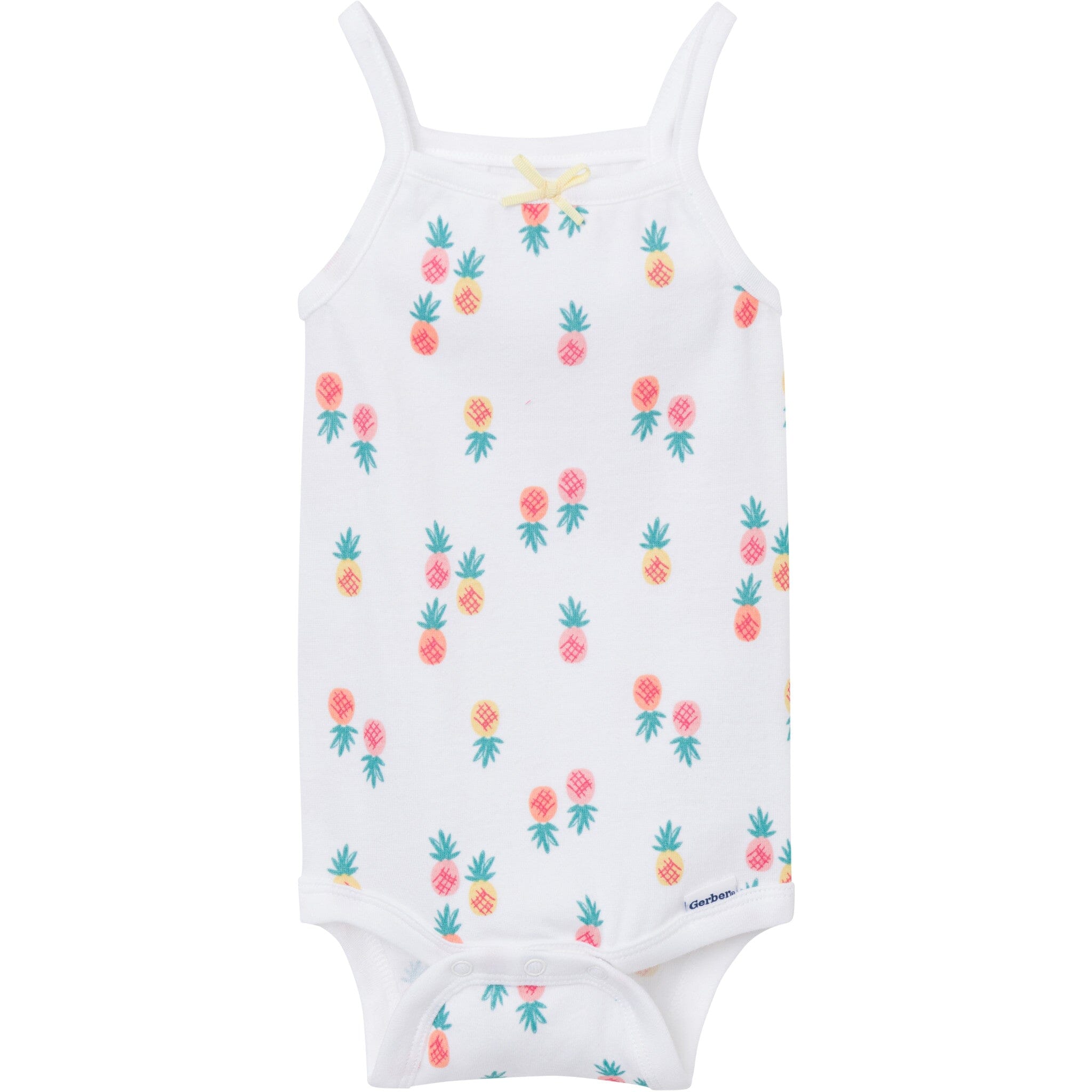 4-Pack Baby Girls Berries Sleeveless Bodysuits - Image 6
