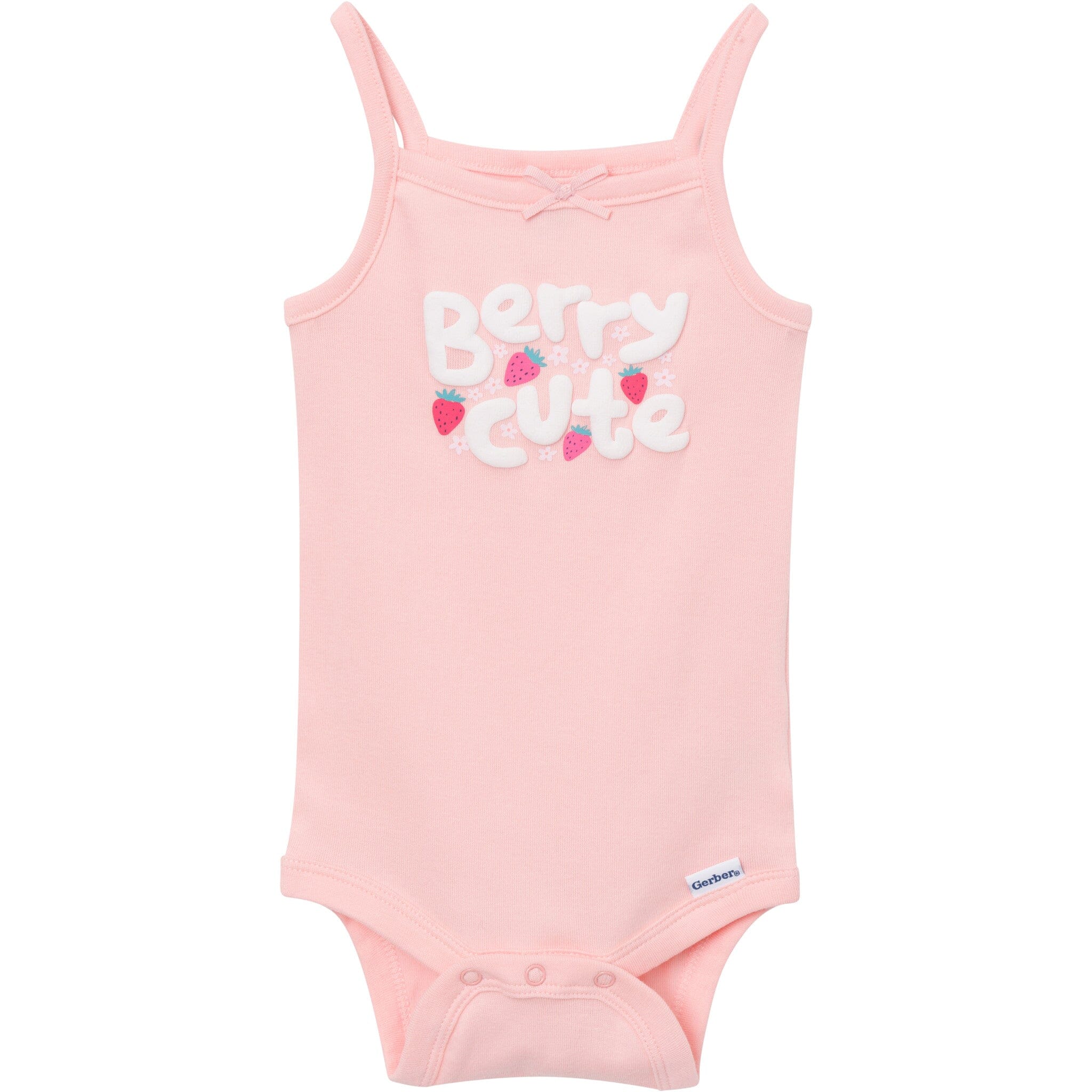 4-Pack Baby Girls Berries Sleeveless Bodysuits - Image 8