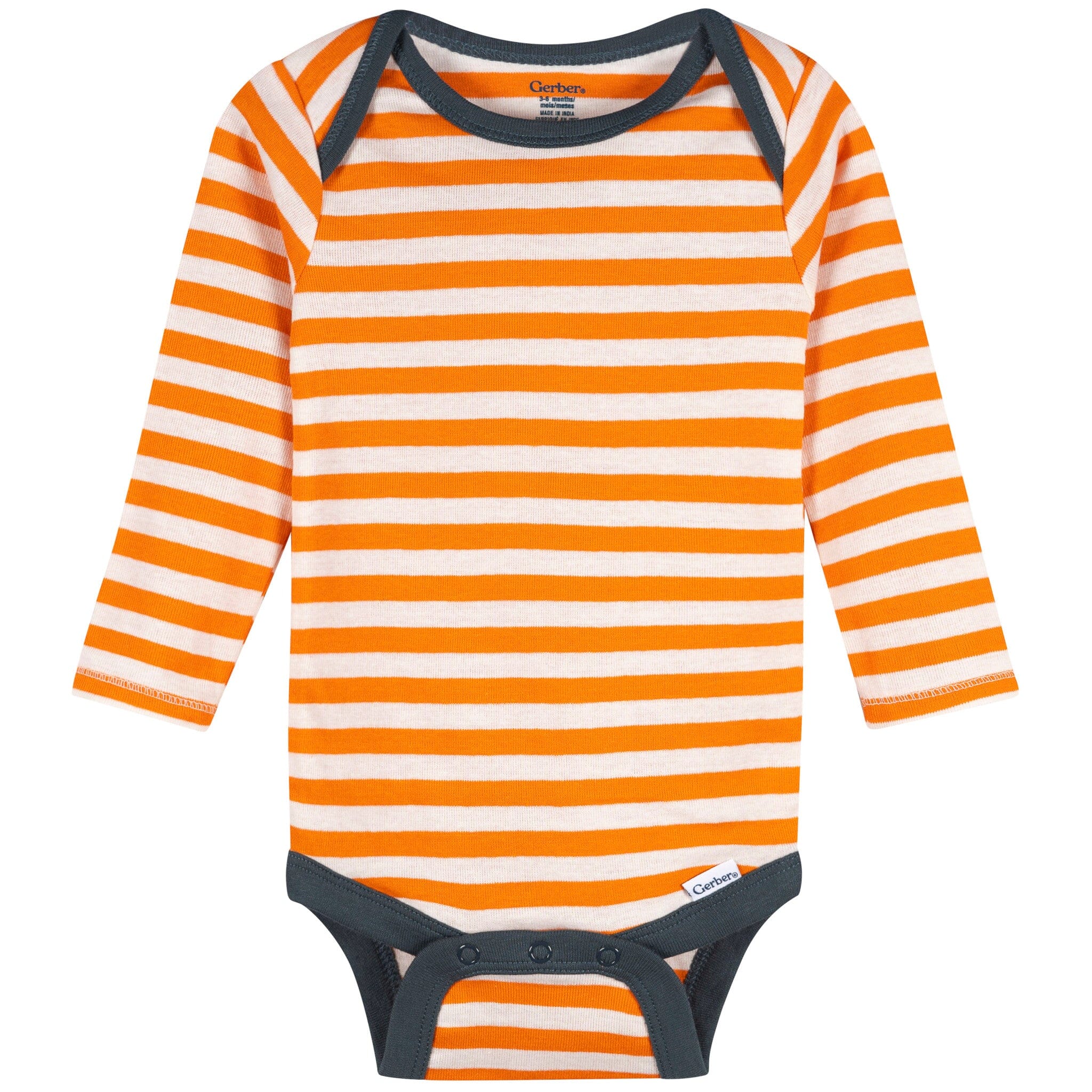 3-Pack Baby Boys Cutest Star Long Sleeve Onesies® Bodysuits - Image 4