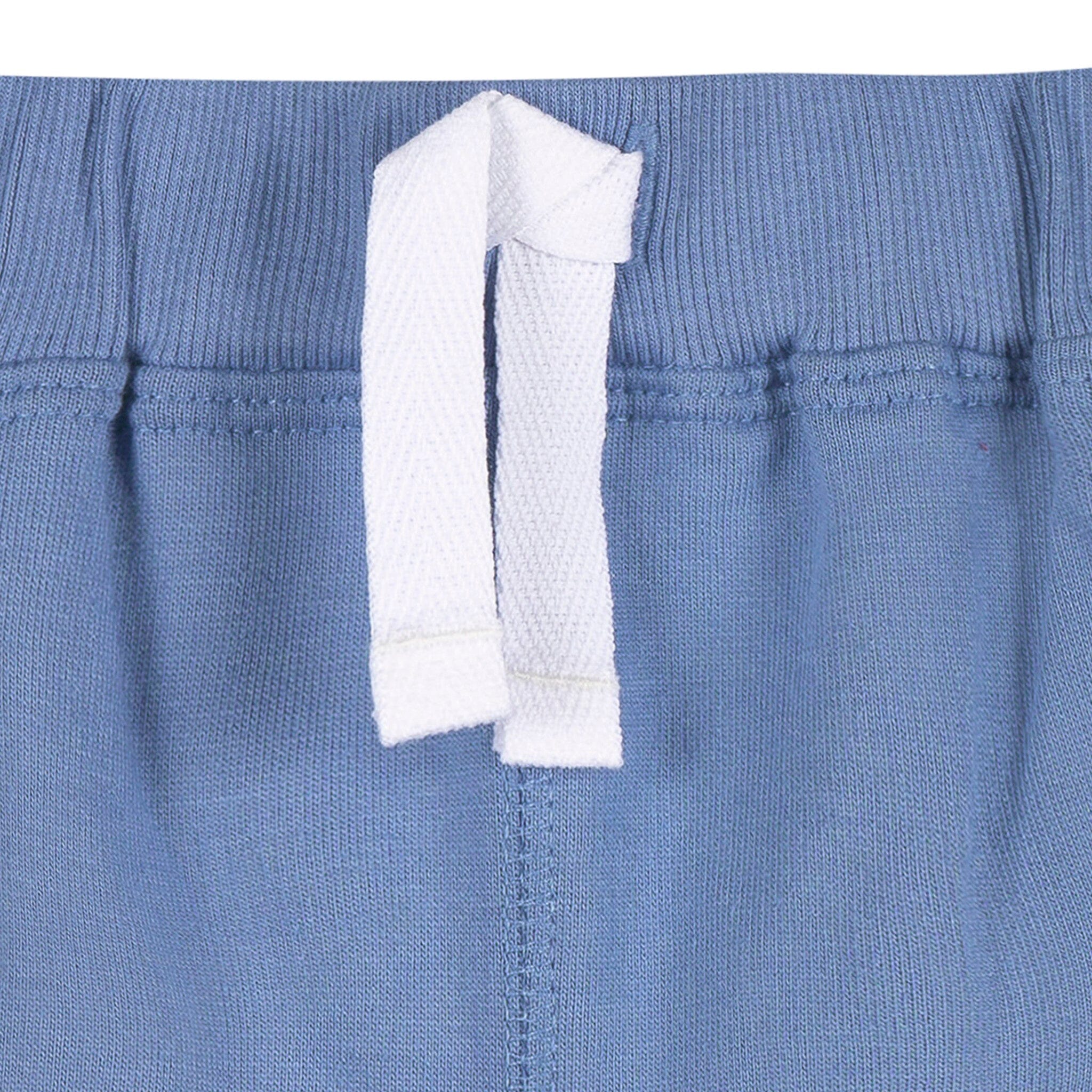 3-Pack Baby & Toddler Boys Blue & Red Knit Shorts - Image 8